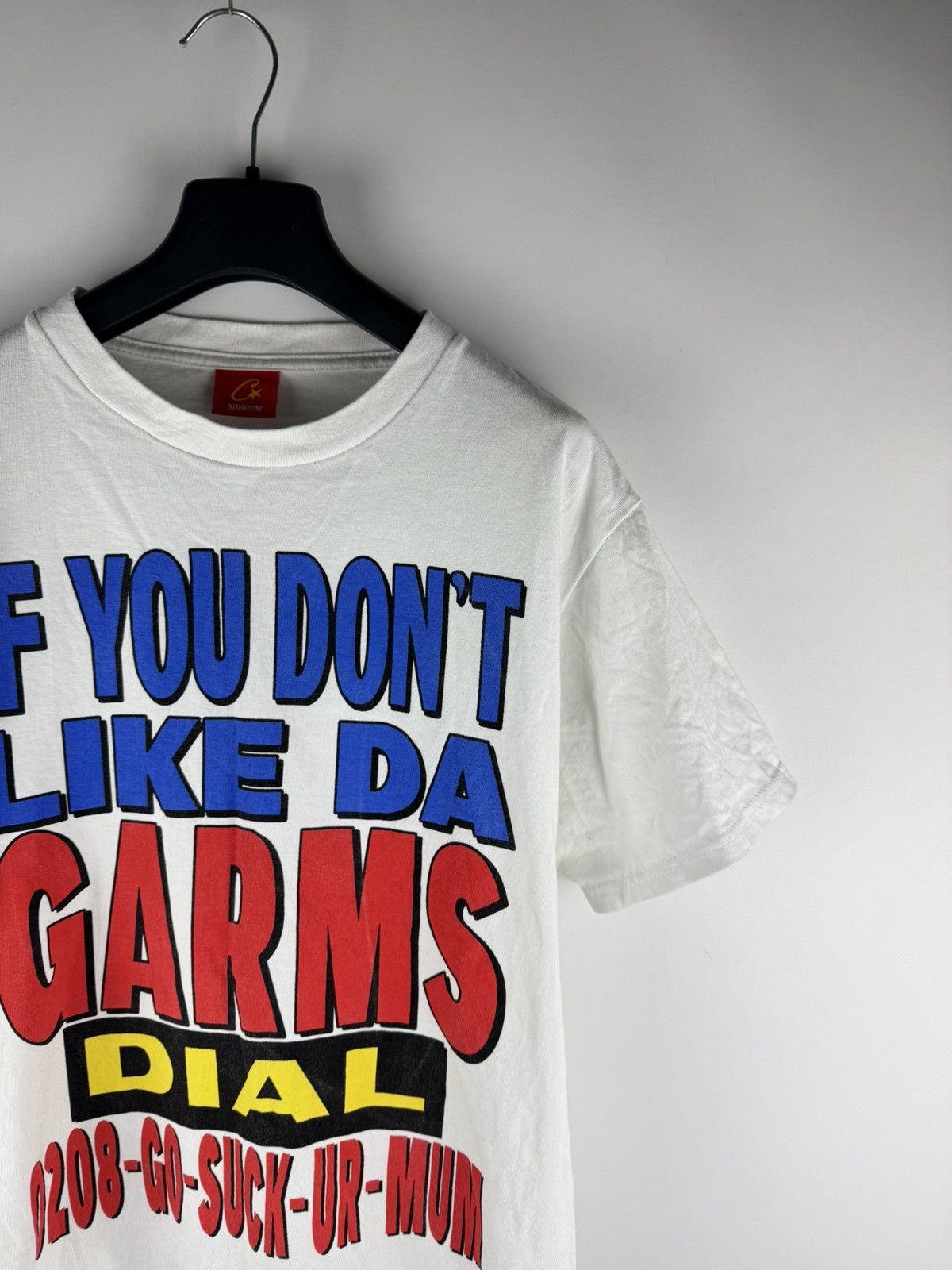 Corteiz Corteiz If You Don’t Like Da Garms Graphic T-Shirt White Size US S / EU 44-46 / 1 - 3 Thumbnail