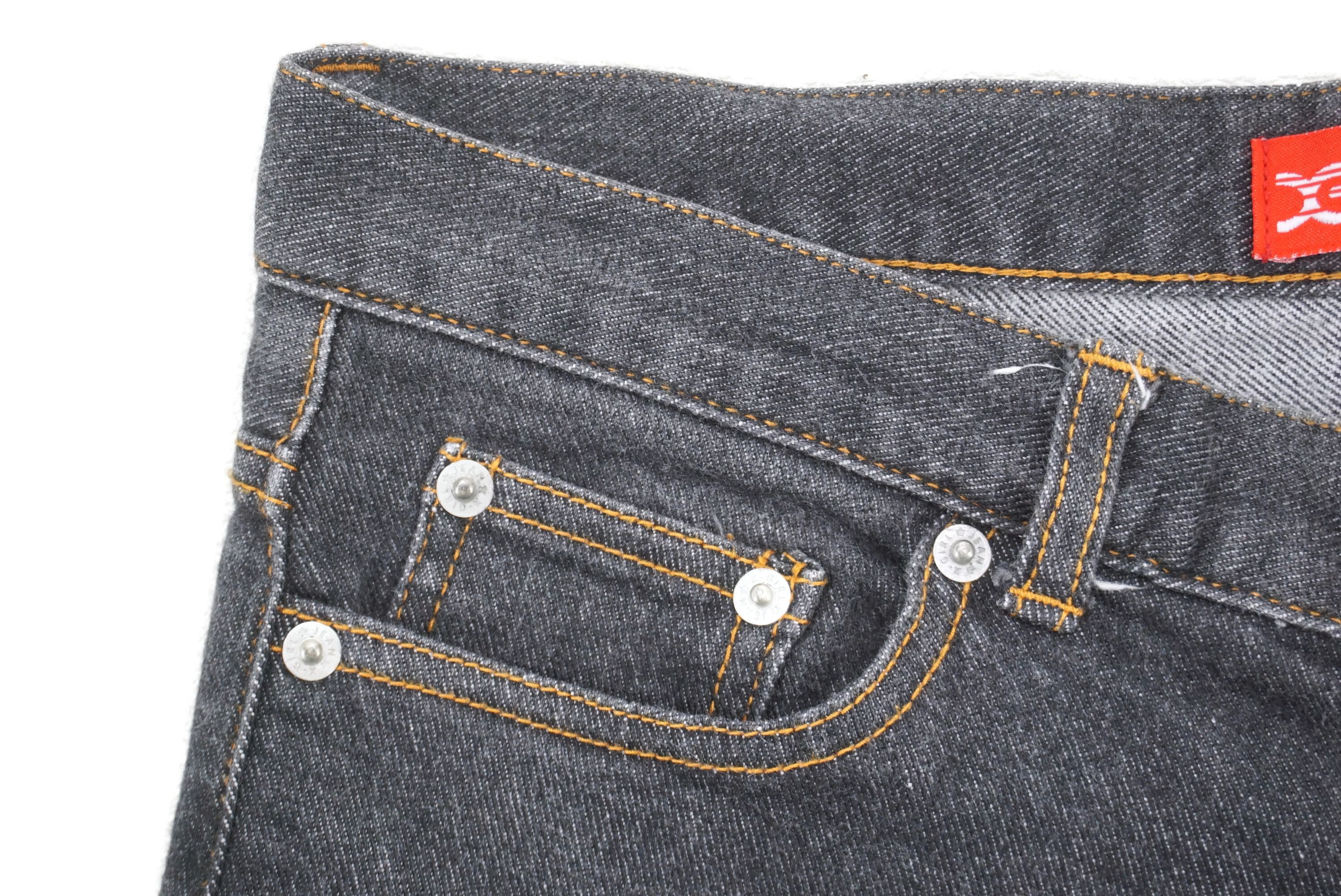 Japanese Brand X-girl Jeans fit W29xL27 Low-Rise Slim Cropped Denim Size 26" / US 2 / IT 38 - 4 Thumbnail