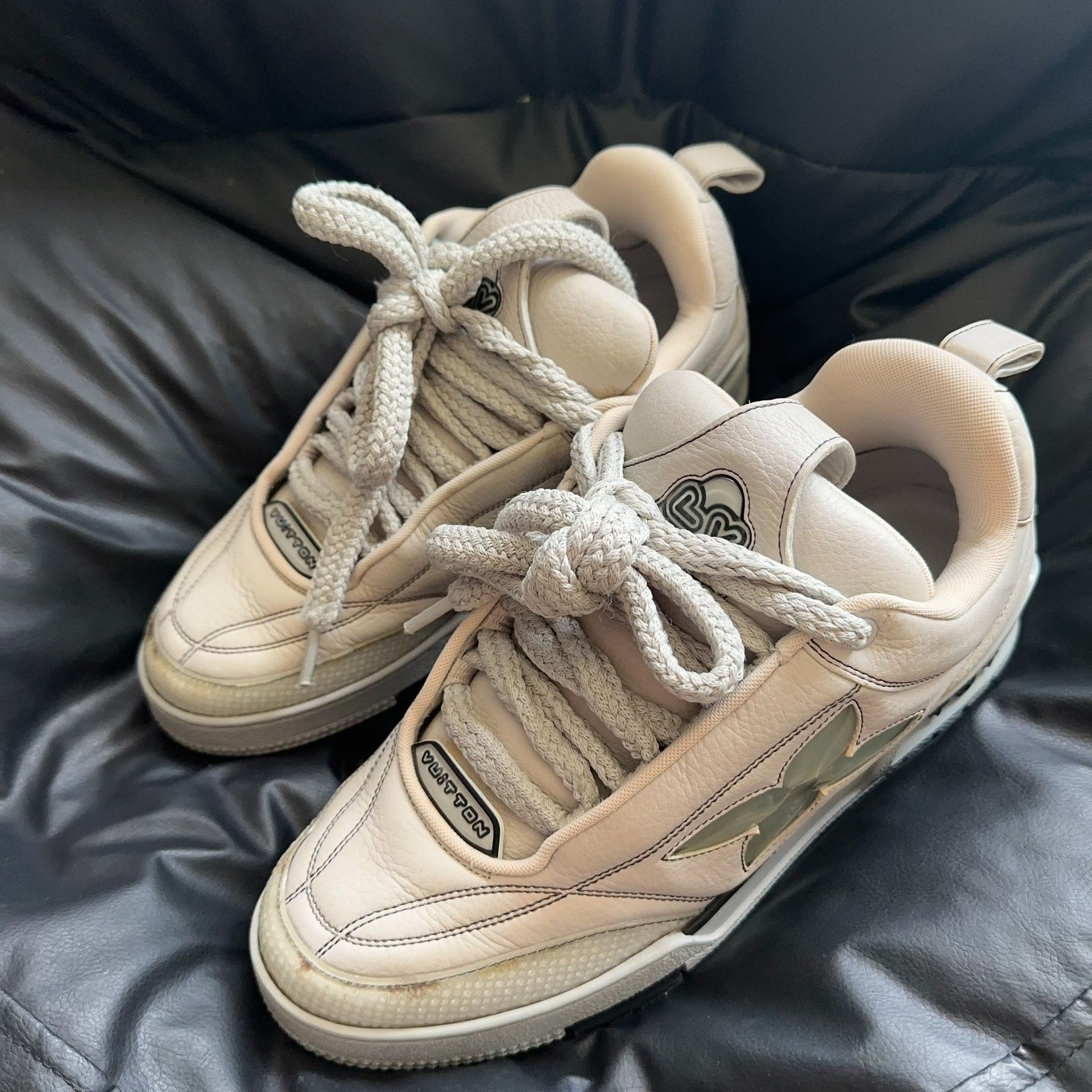 Louis Vuitton Louis Vuitton Skate White Lowtop Sneakers 42 Women Size US 10.5 / IT 40.5 - 1 Thumbnail