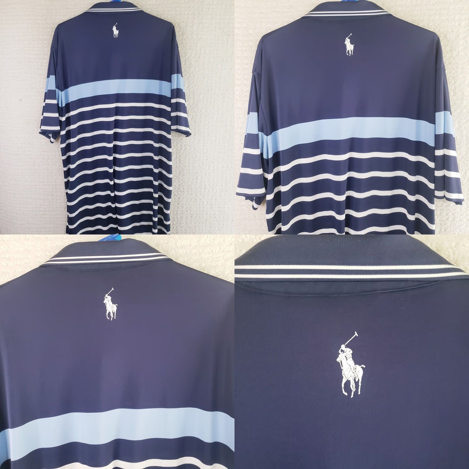 Ralph Lauren VINTAGE Ralph Lauren Golf Polo 2017 PGA Championship Logo XXL Blue Quail Hallow Polo Shirt Men 2XL Sports Golf PGA Womens Mens Girls? Size US XXL / EU 58 / 5 - 8 Thumbnail
