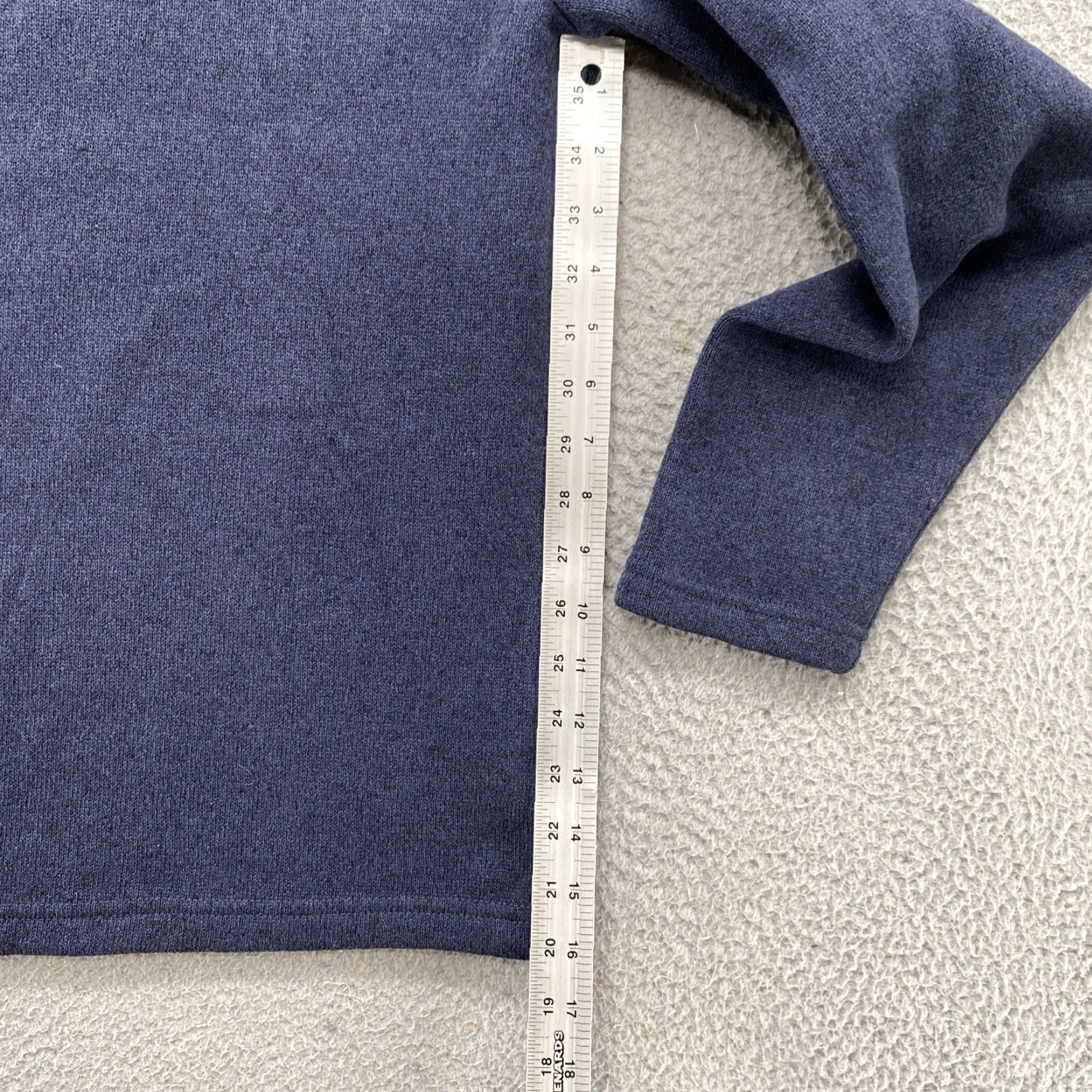 Old Navy Old Navy Mens Blue 1/4 Zip Fleece Sweater Jacket XL Size US XL / EU 56 / 4 - 4 Thumbnail