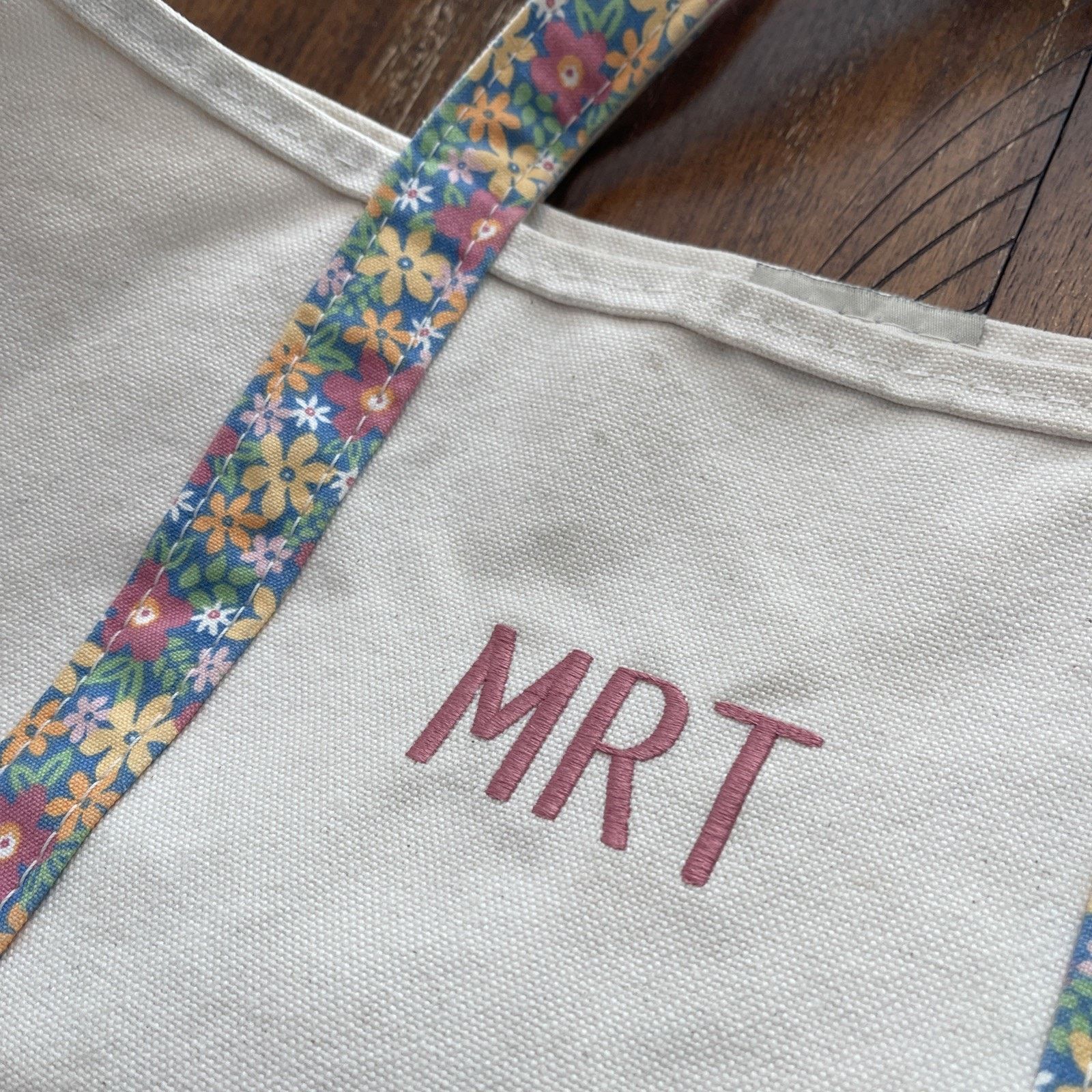 L.L. Bean L.L. Bean vintage cream floral 1990s boat tote medium bag Size ONE SIZE - 5 Thumbnail