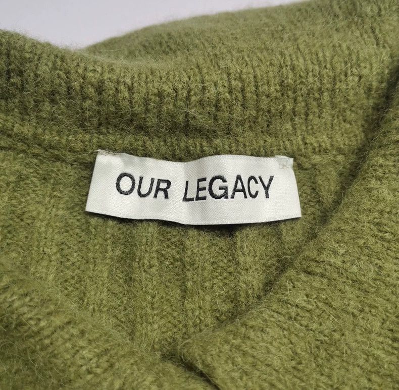 Our Legacy our legacy size 36 Vintage Olive Green Sweater 2502-Nextarr Size US S / EU 44-46 / 1 - 4 Thumbnail