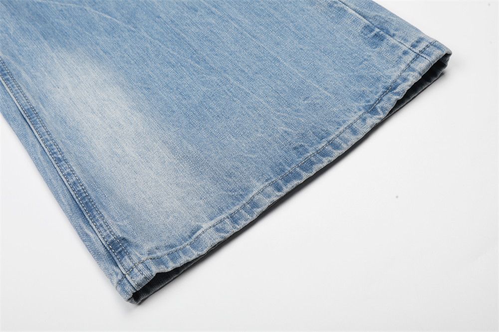 Vintage Light-Wash Gradient Distressed Flared Jeans Size US 32 / EU 48 - 5 Thumbnail