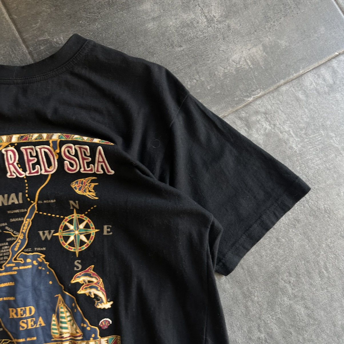 Vintage × Y/Project Vintage Adult Red Sea T-shirts Big Logo Joke Humor Y2K 00s Size US M / EU 48-50 / 2 - 5 Thumbnail