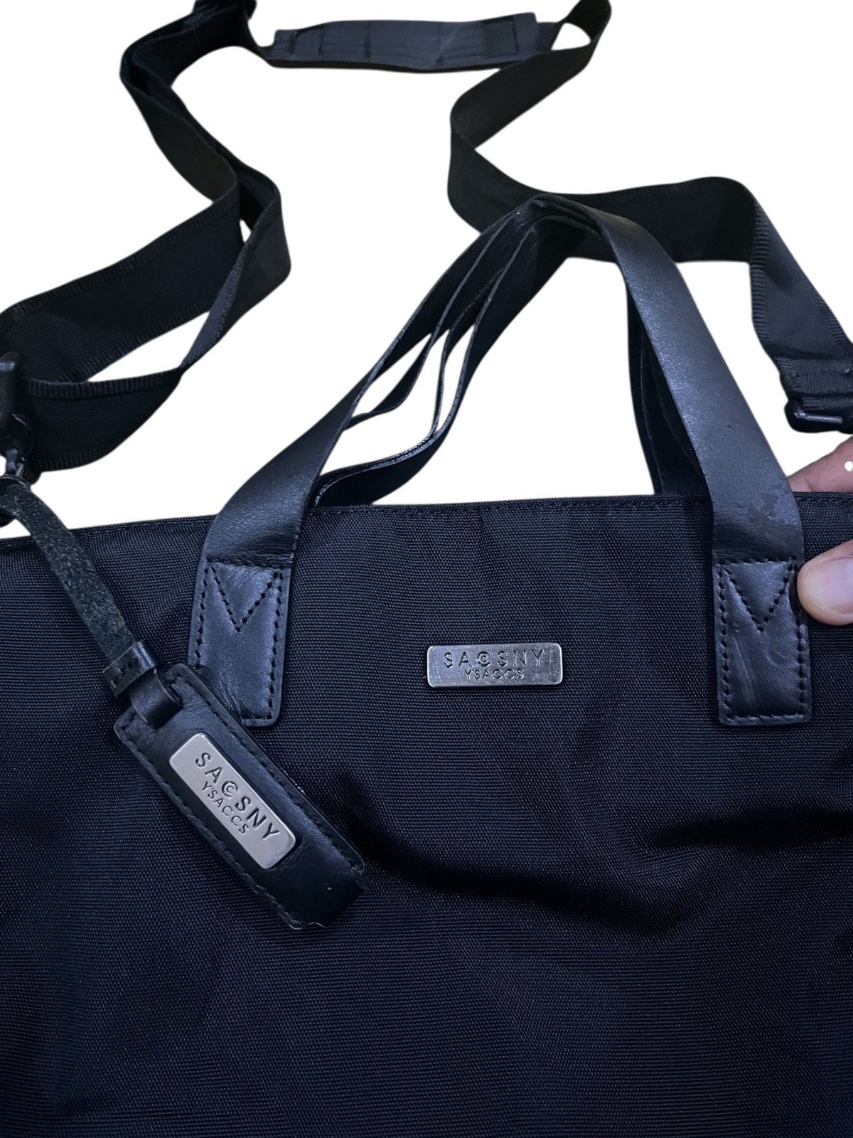 Yohji Yamamoto Y’SACCS YOHJI YAMAMOTO 2WAY BAG NYLON SHOULDER/TOTE Size ONE SIZE - 2 Thumbnail