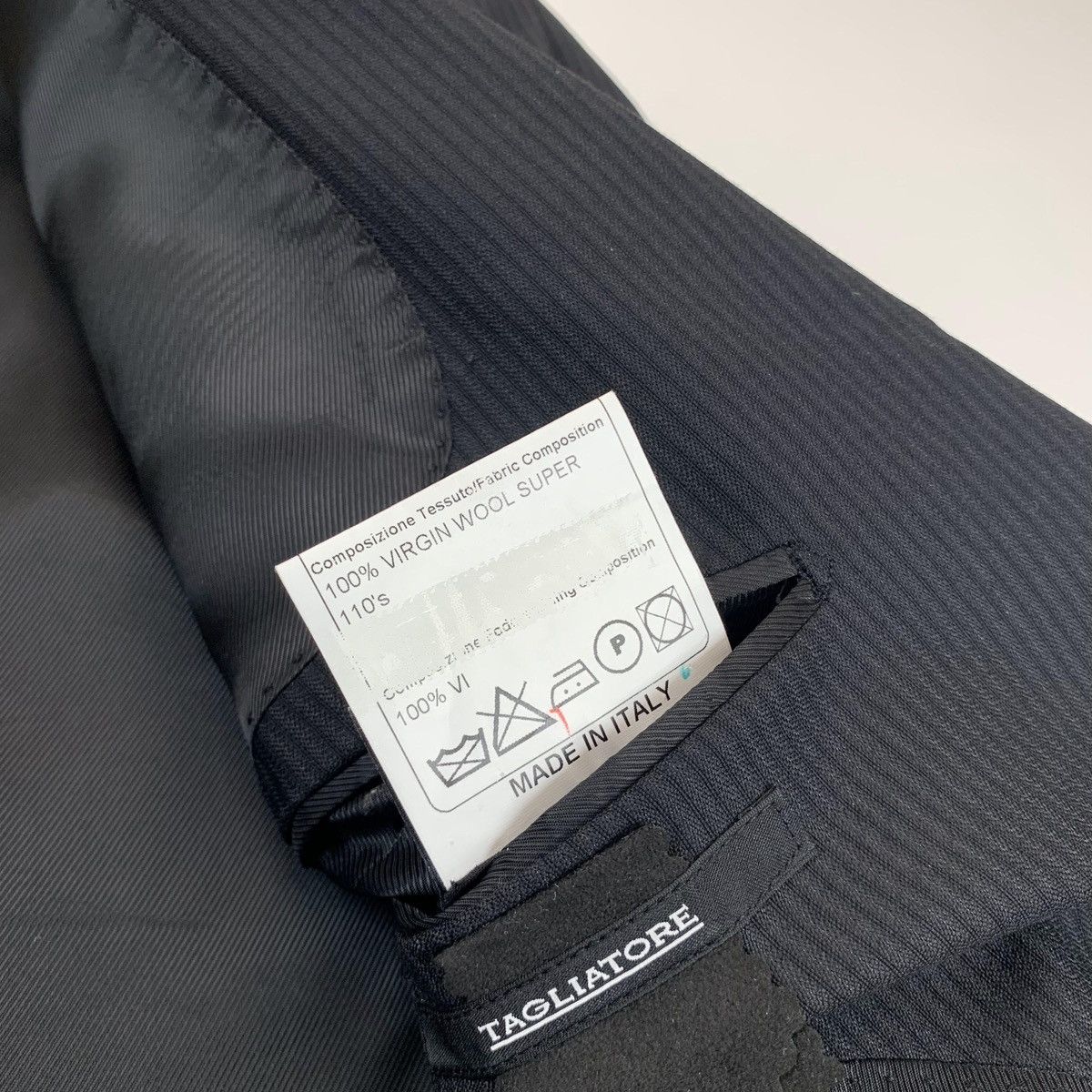 Tagliatore Tagliatore wool 110s classic stripped suit Size 42R - 7 Thumbnail