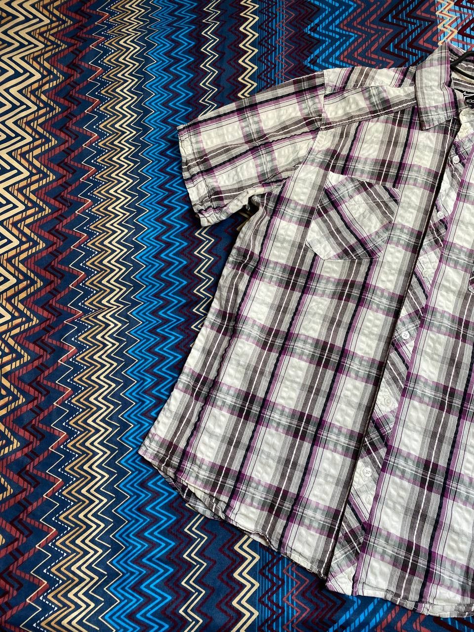 Alpinestars × Vintage 💀Men’s Vintage Shirt Button Up Striped Tee💀 Size US XL / EU 56 / 4 - 10 Thumbnail