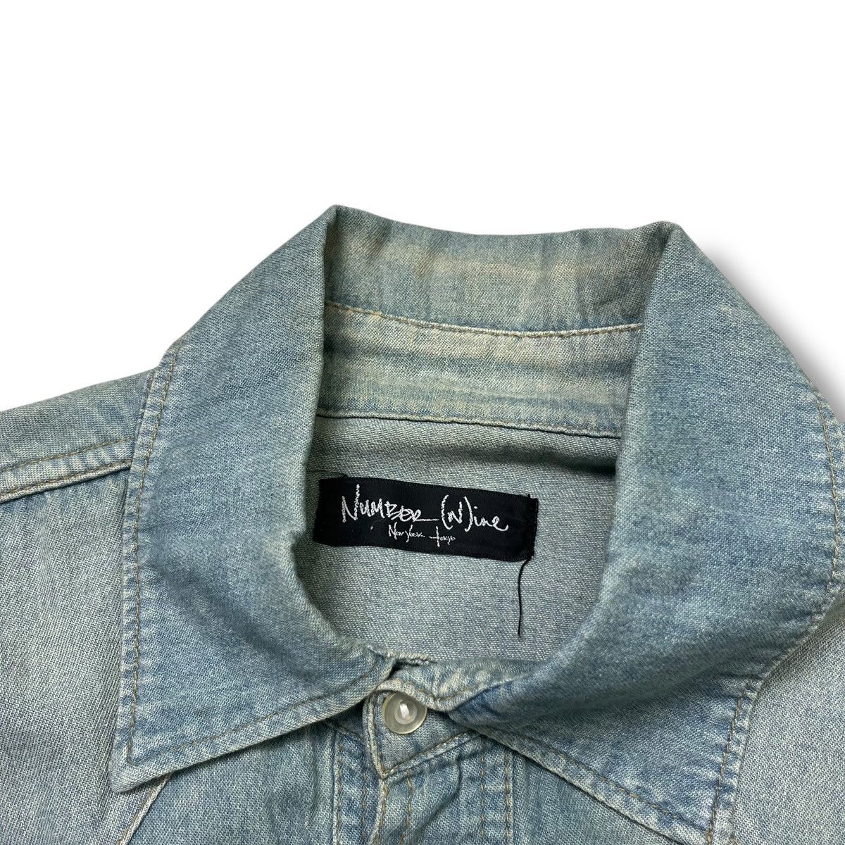 Hysteric Glamour Number (N)ine Denim Western Shirt / Hysteric LGB Ifsix Style Size US S / EU 44-46 / 1 - 4 Thumbnail