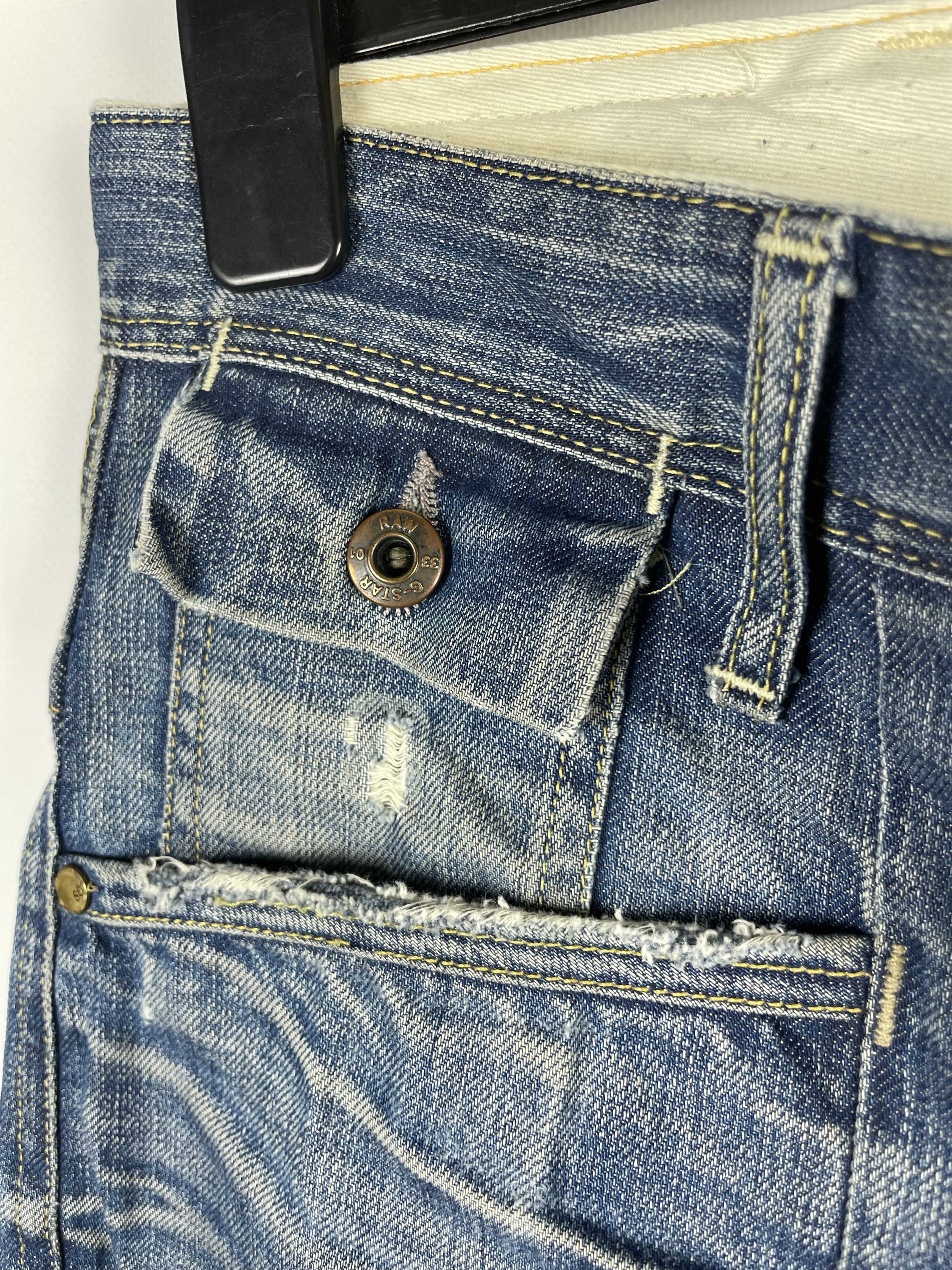 G-Star G-Star Raw Pants Double Knee Jeans Size US 29 - 14 Thumbnail