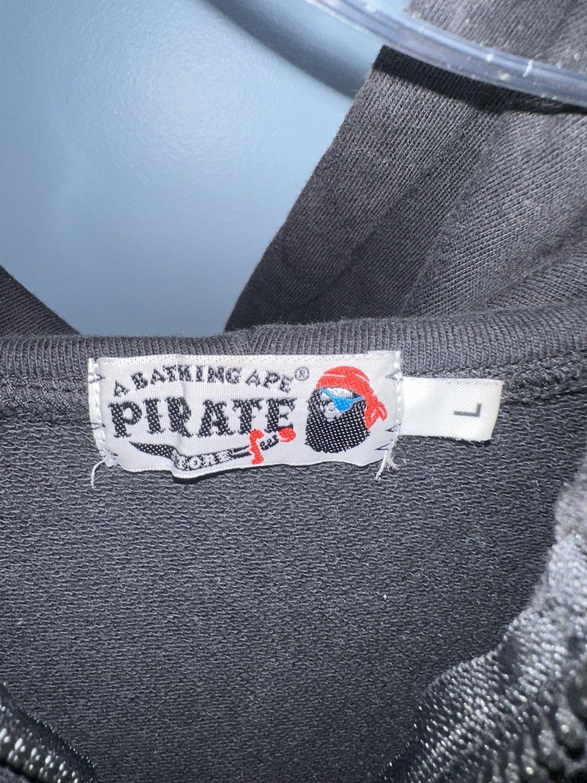 Bape Bape Pirate Store Black Zip Up Hoodie Size L Size US L / EU 52-54 / 3 - 4 Thumbnail