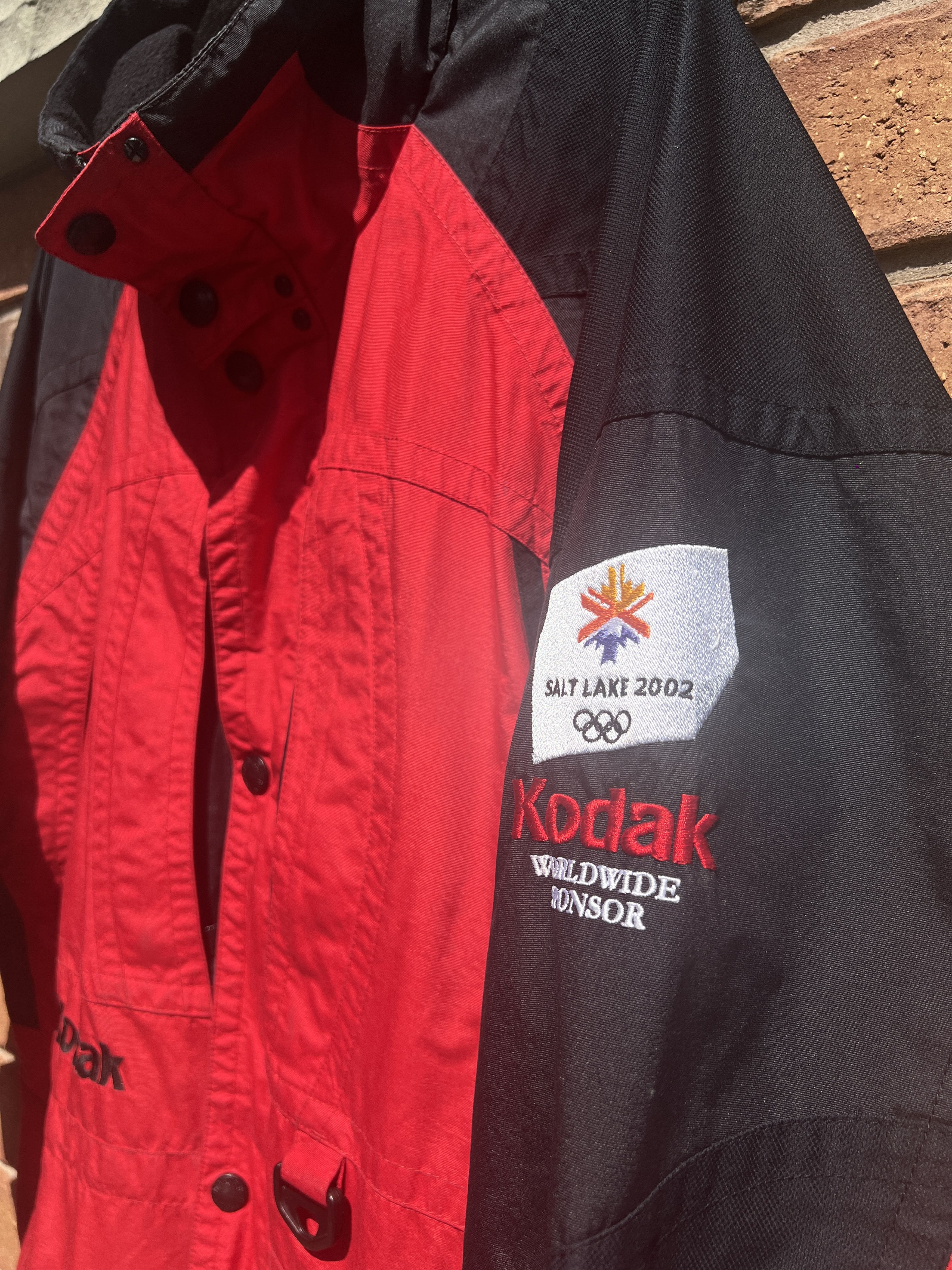 Kodak × USA Olympics × Vintage Vintage Marker 2002 Salt Lake City Olympics Kodak Red Jacket Size US S / EU 44-46 / 1 - 2 Thumbnail