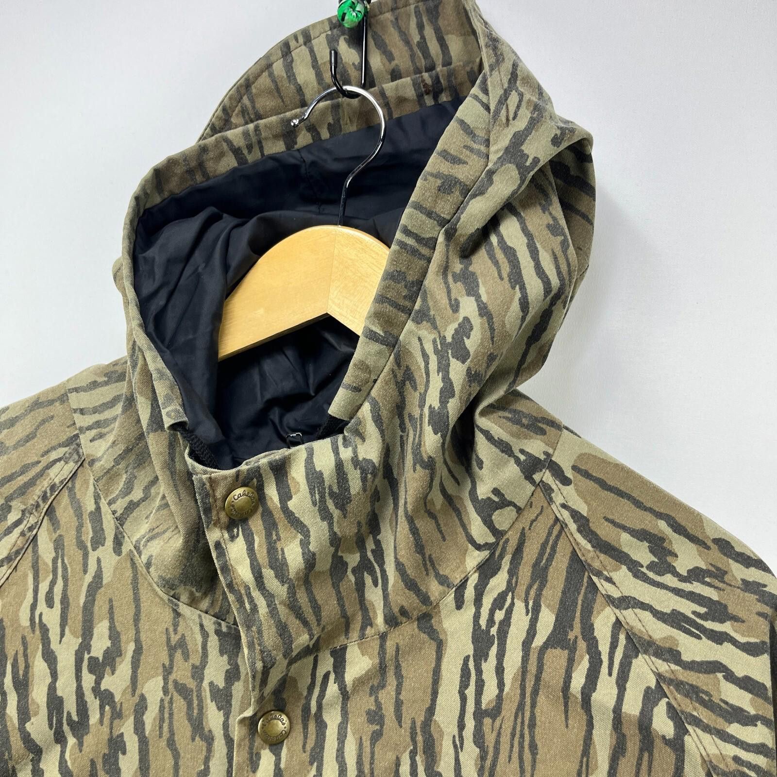 Cabelas Vintage 90s Camo Tree Cabelas Goretex Shell Jacket Large Size US L / EU 52-54 / 3 - 4 Thumbnail