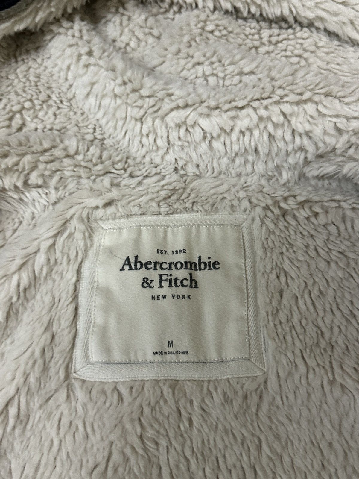 Abercrombie & Fitch If Six Was Nine Style Faux Fur Zip Hoodie Y2K Abercrombie Size US M / EU 48-50 / 2 - 4 Thumbnail