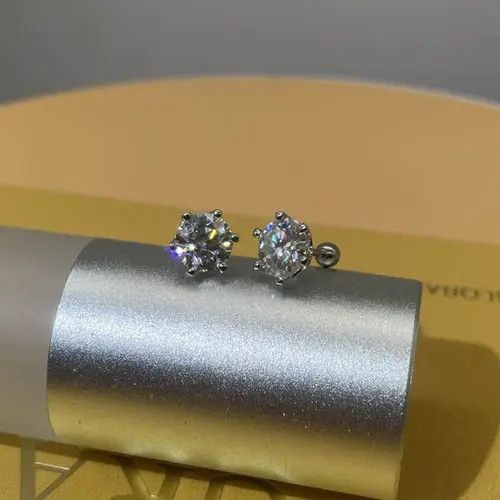Jewelry Screw Stud Earrings Size ONE SIZE - 8 Thumbnail