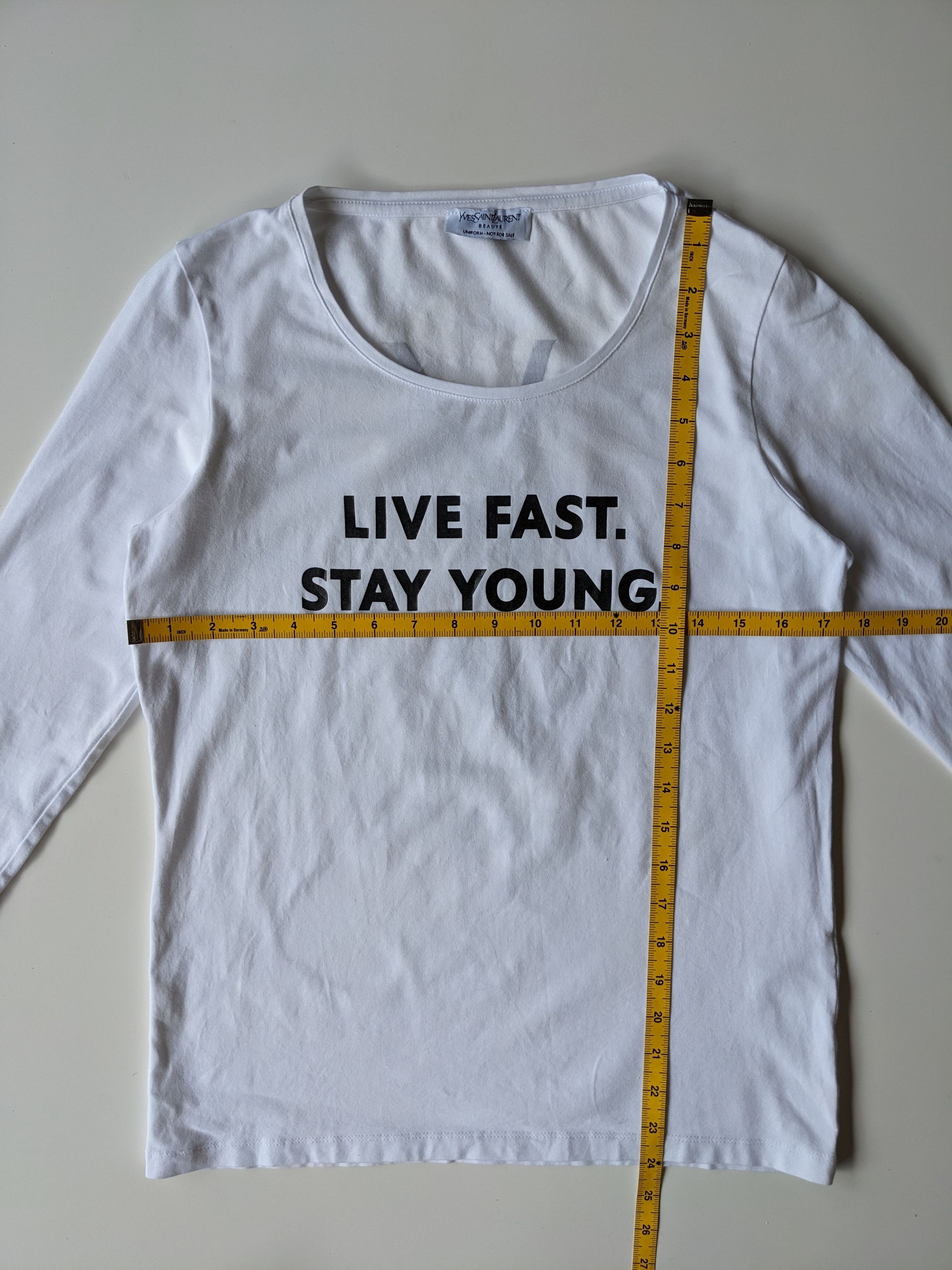 Yves Saint Laurent Vintage Yves Saint Laurent pure shot shirt Size M / US 6-8 / IT 42-44 - 4 Thumbnail