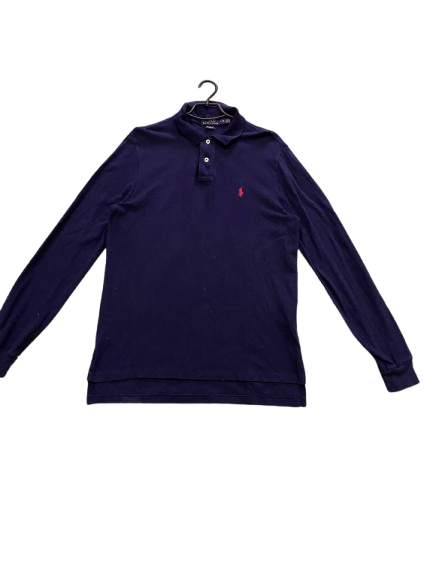 Polo Ralph Lauren Vintage Polo Ralph Lauren Custom Fit Long Sleeve Size L Size US L / EU 52-54 / 3 - 1 Thumbnail