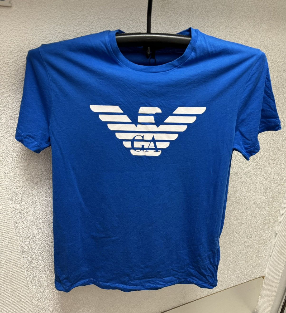 Emporio Armani Emporio Armani big logo t-shirt L sz Size US L / EU 52-54 / 3 - 1 Thumbnail