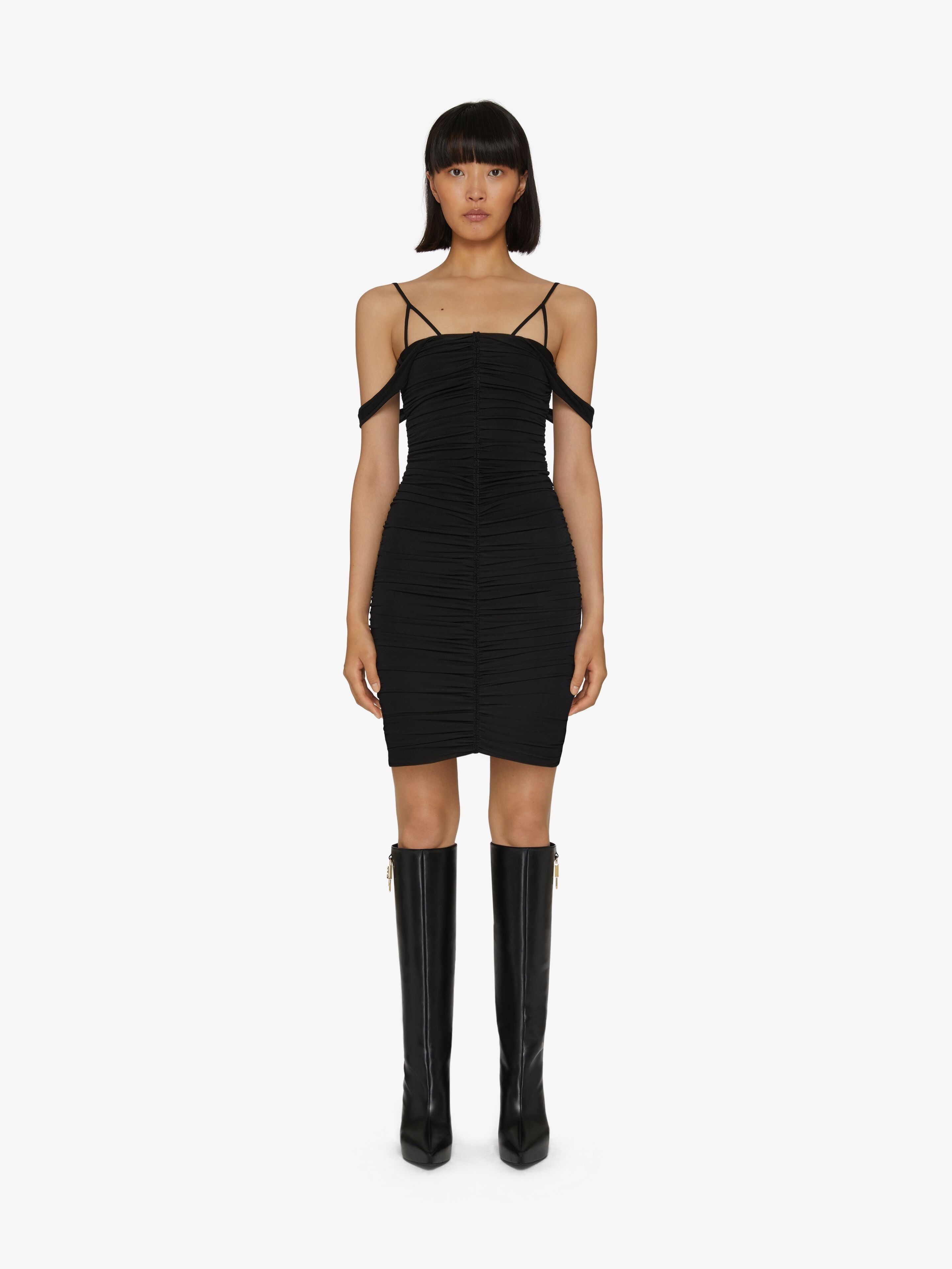 Givenchy o1y0925 Sleeveless Mini Dress in Black Size M / US 6-8 / IT 42-44 - 5 Thumbnail