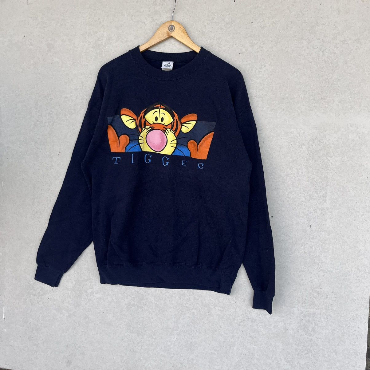 Other Vintage 90s Disney Tigger Navy Blue Sweatshirt Size L Size L / US 10 / IT 46 - 3 Thumbnail