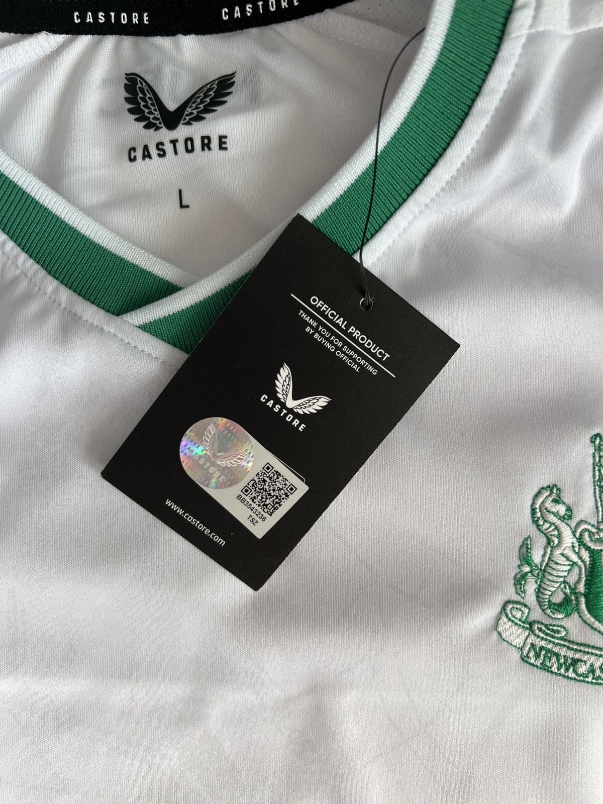 Castore 2022 2023 Newcastle United Castore Third Kit Soccer Jersey M Size US L / EU 52-54 / 3 - 12 Thumbnail