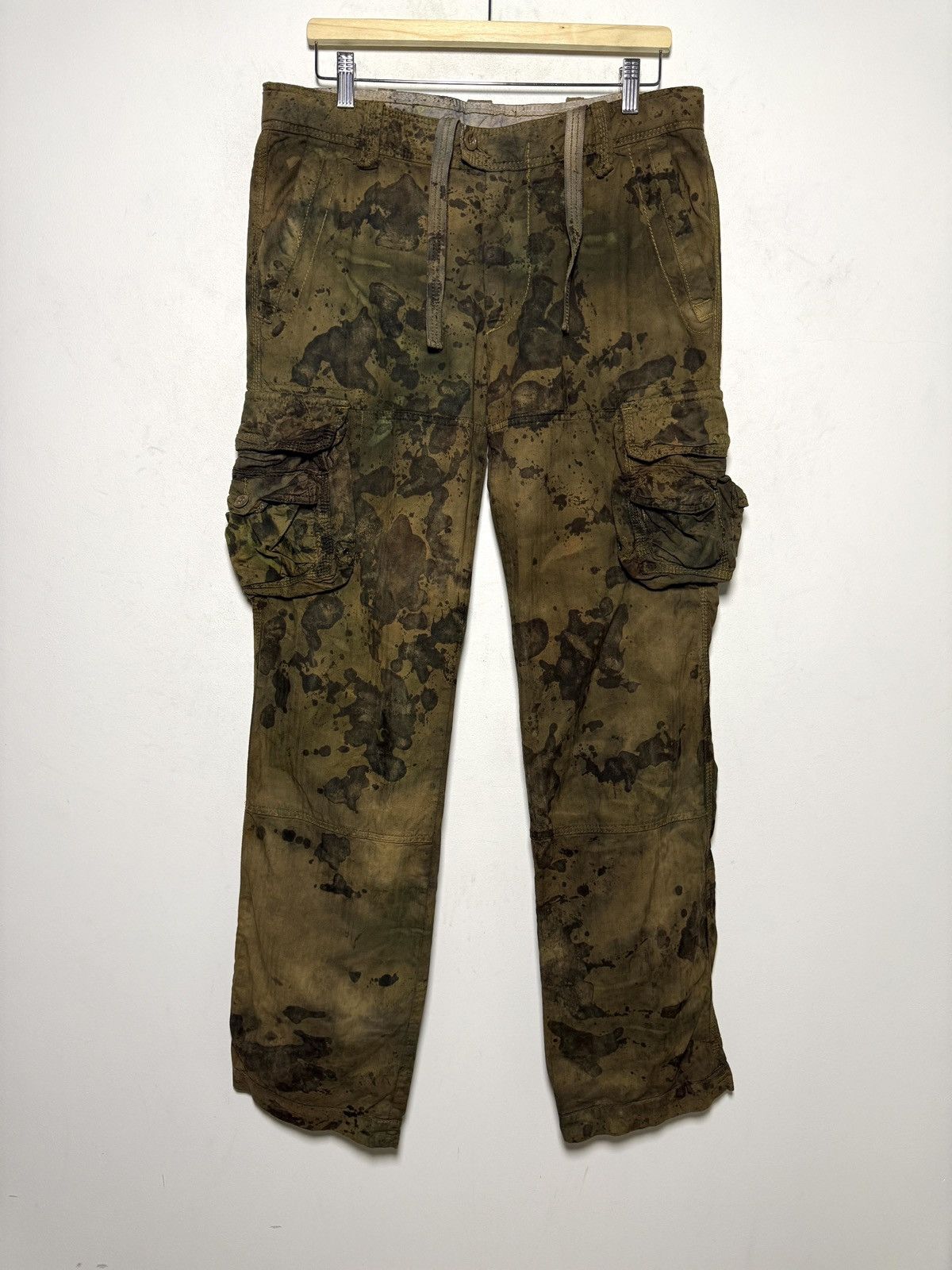 Polo Ralph Lauren ralph lauren overdyed army cargo pants Size US 34 / EU 50 - 1 Thumbnail