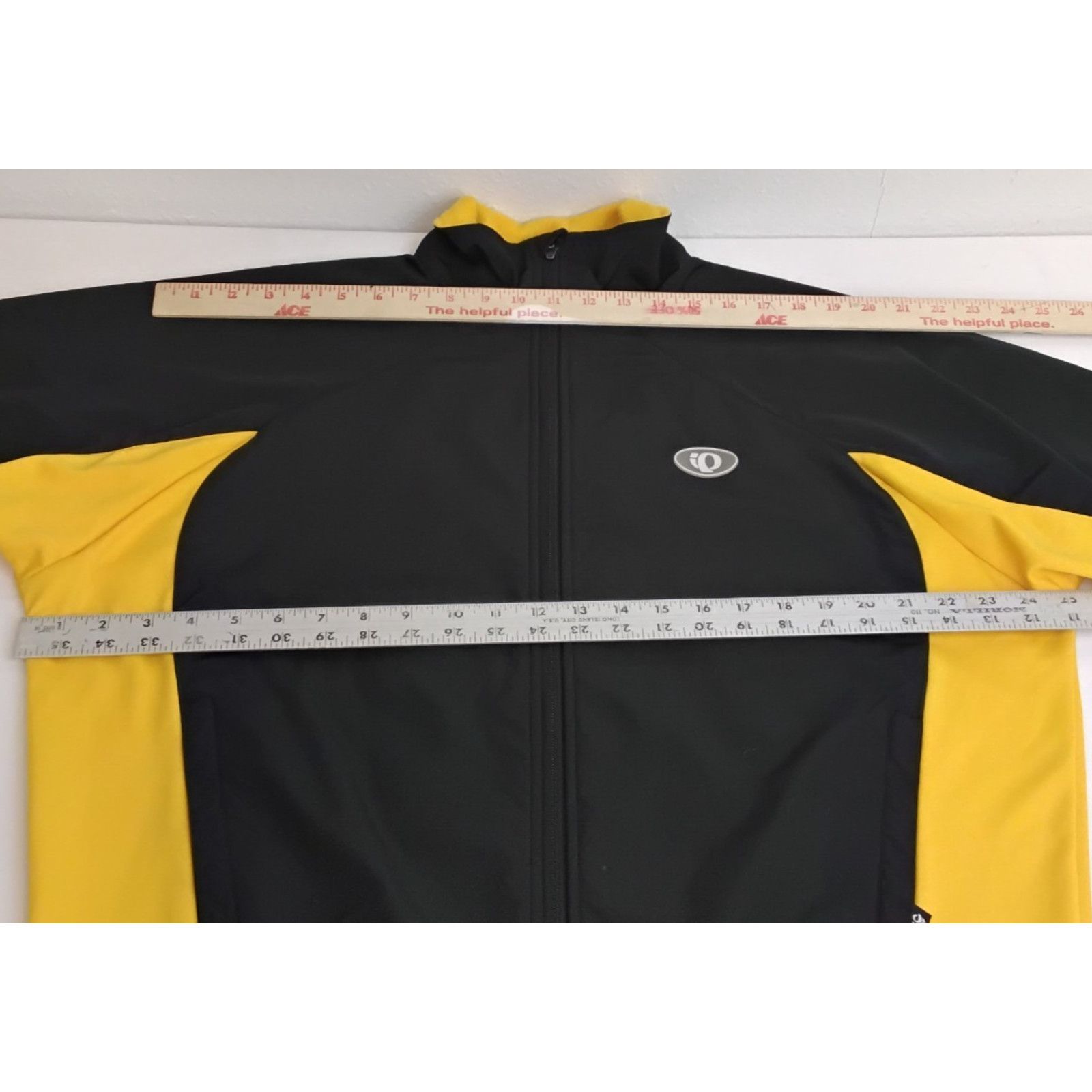 PEARL iZUMi Pearl Izumi Softshell Cycling Jacket Men's L Black/ Yellow Size US L / EU 52-54 / 3 - 10 Thumbnail