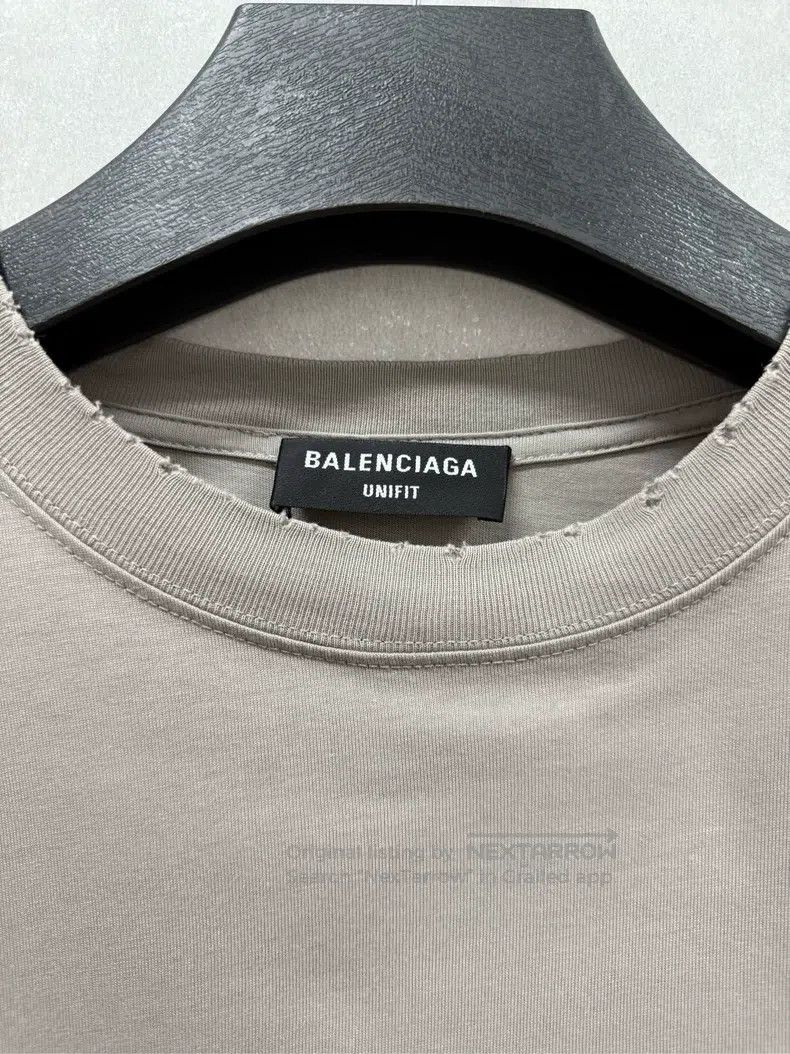 Balenciaga Balenciaga Mosaic Fuzzy Letter Printed Short Sleeve Size US S / EU 44-46 / 1 - 2 Thumbnail