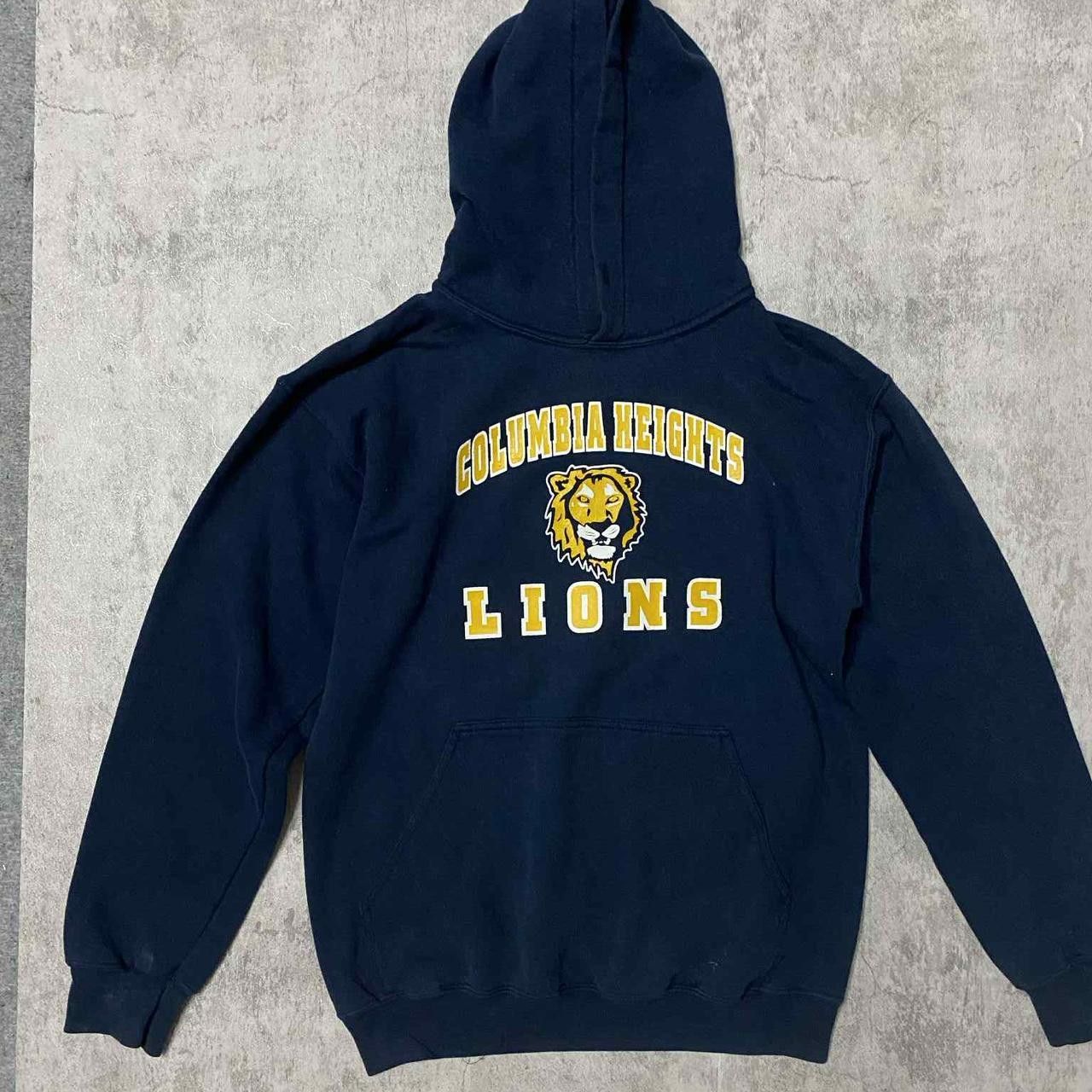 Other Navy blue hoodie with yellow "Columbia Heights Lions" Size US S / EU 44-46 / 1 - 1 Thumbnail