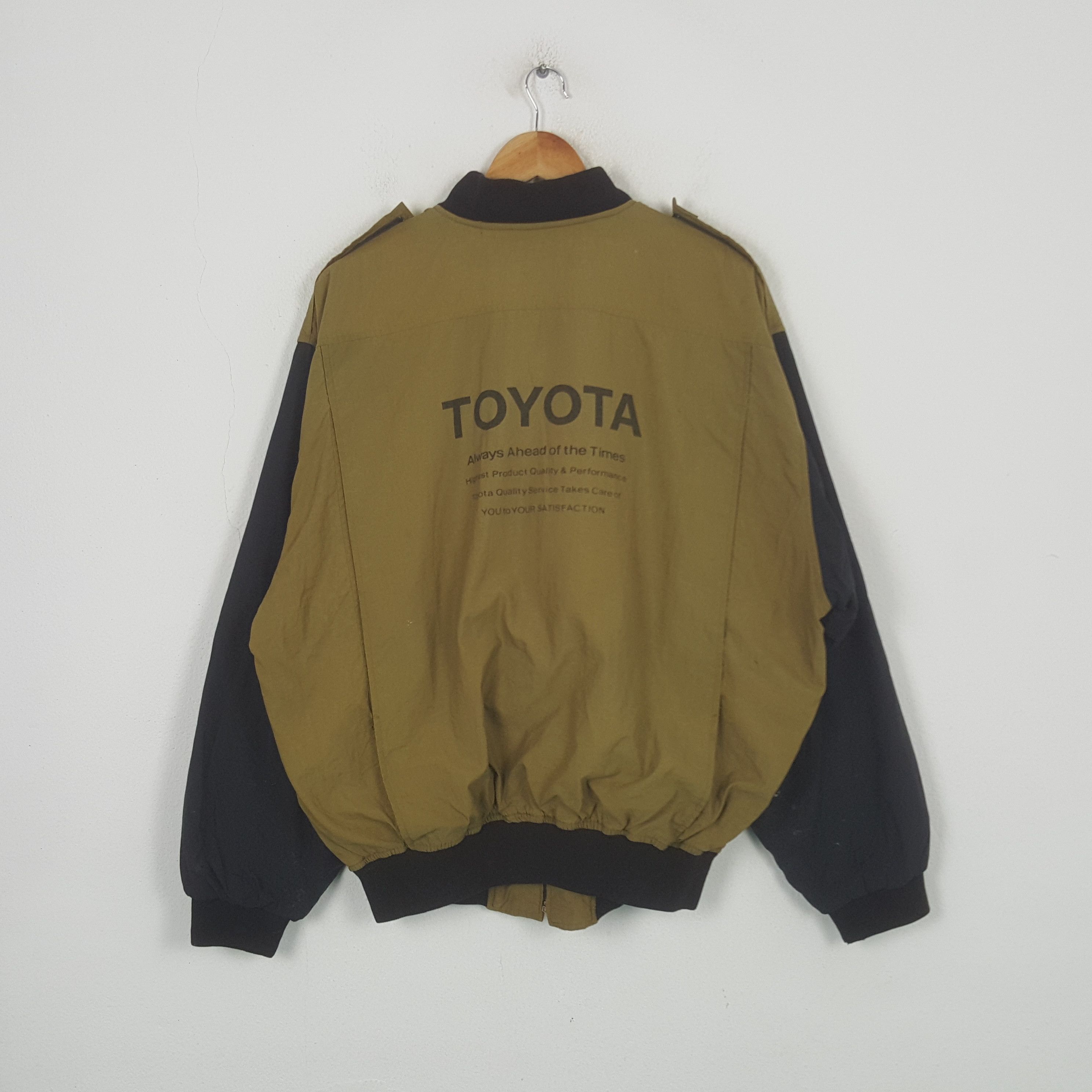 Japanese Brand Vintage Toyota Japanese Racing Bombers Jacket RR29 Size US XL / EU 56 / 4 - 1 Thumbnail