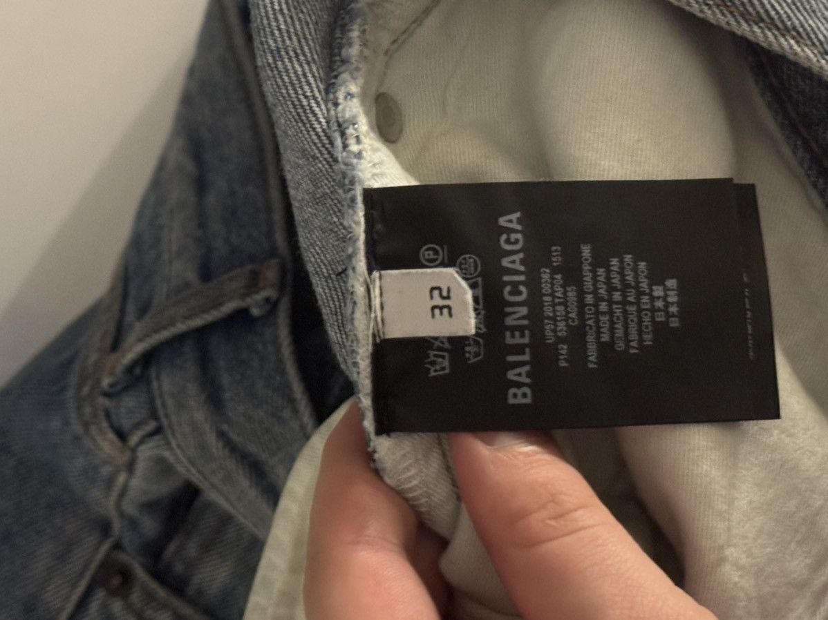 Balenciaga ✅Balenciaga Distressed blue jeans 32 Size US 32 / EU 48 - 7 Thumbnail