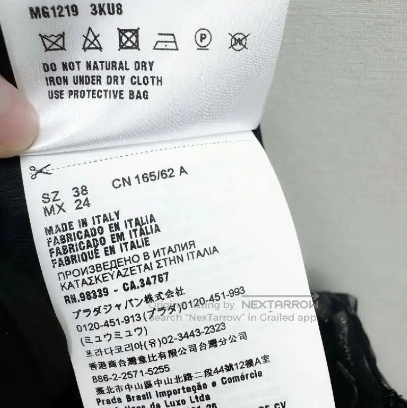 Miu Miu Miu Miu Black Winter Skirt for Women . Size 23" - 5 Thumbnail