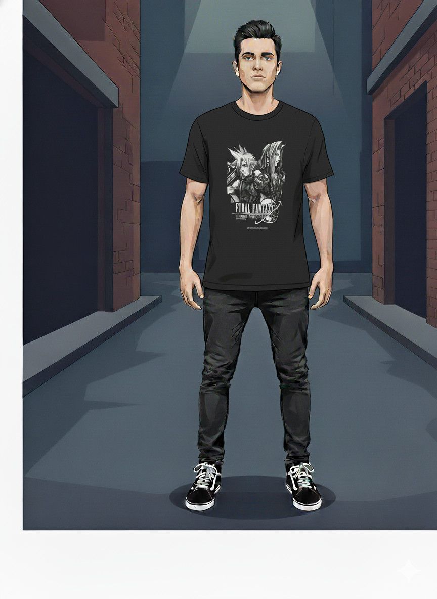 Playstation Vintage Final Fantasy VII X Universal Studios Japan shirt Size US M / EU 48-50 / 2 - 1 Thumbnail