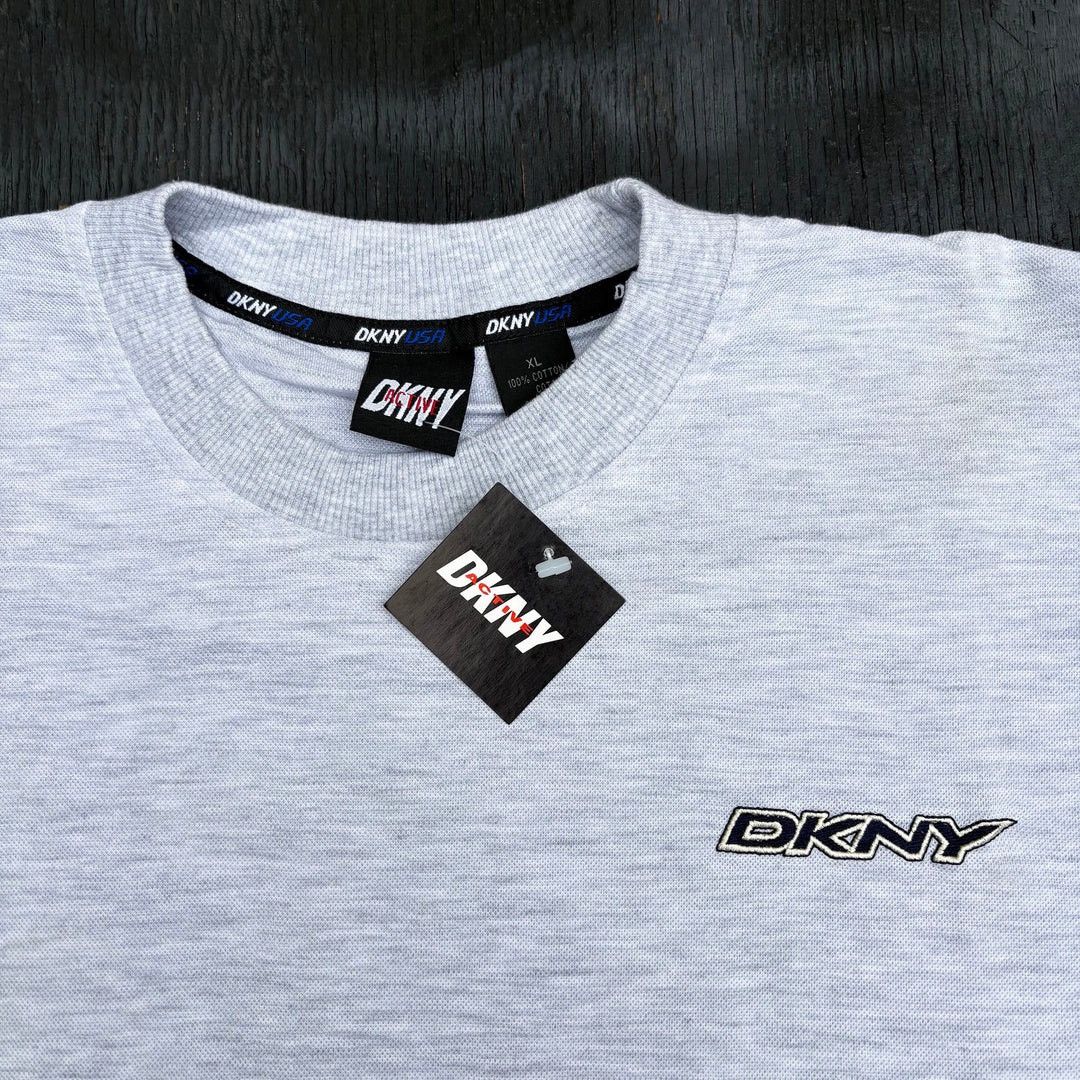 DKNY DKNY 1990’s Vintage Sport Active Logo Rare NWOT NYC T-Shirt Size US XL / EU 56 / 4 - 2 Thumbnail