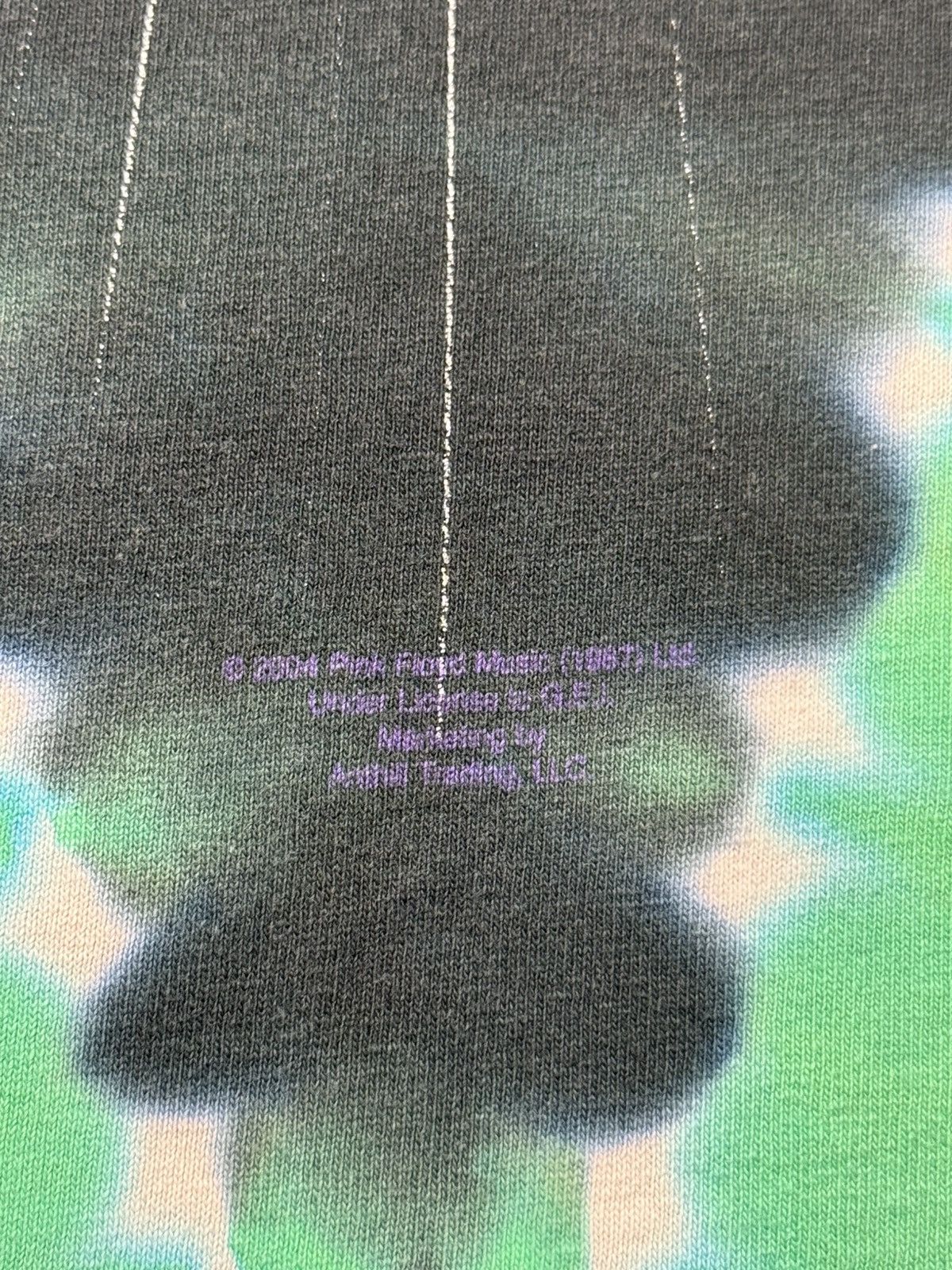 Pink Floyd Liquid Blue 2004 Pink Floyd Dark Side Of The Moon T-Shirt Size US M / EU 48-50 / 2 - 18 Thumbnail