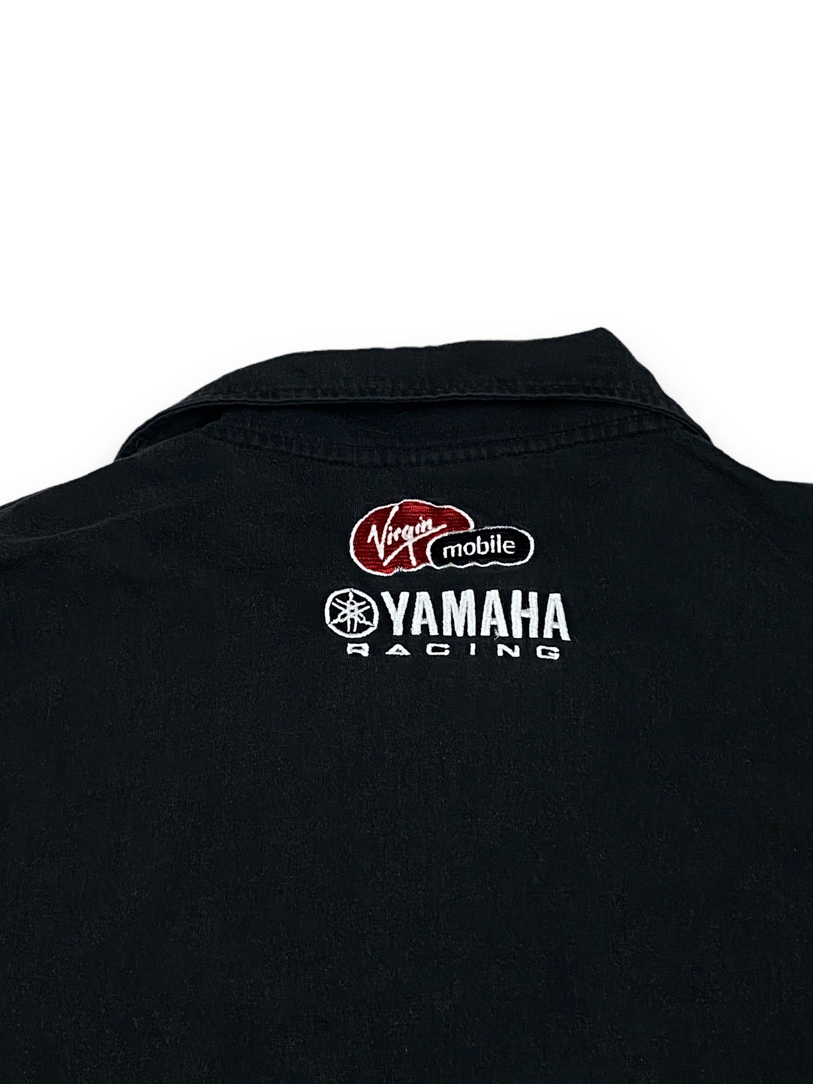 Yamaha Vintage YAMAHA Black Many Logos Polo Shirt Y2k M698 Size US L / EU 52-54 / 3 - 12 Thumbnail