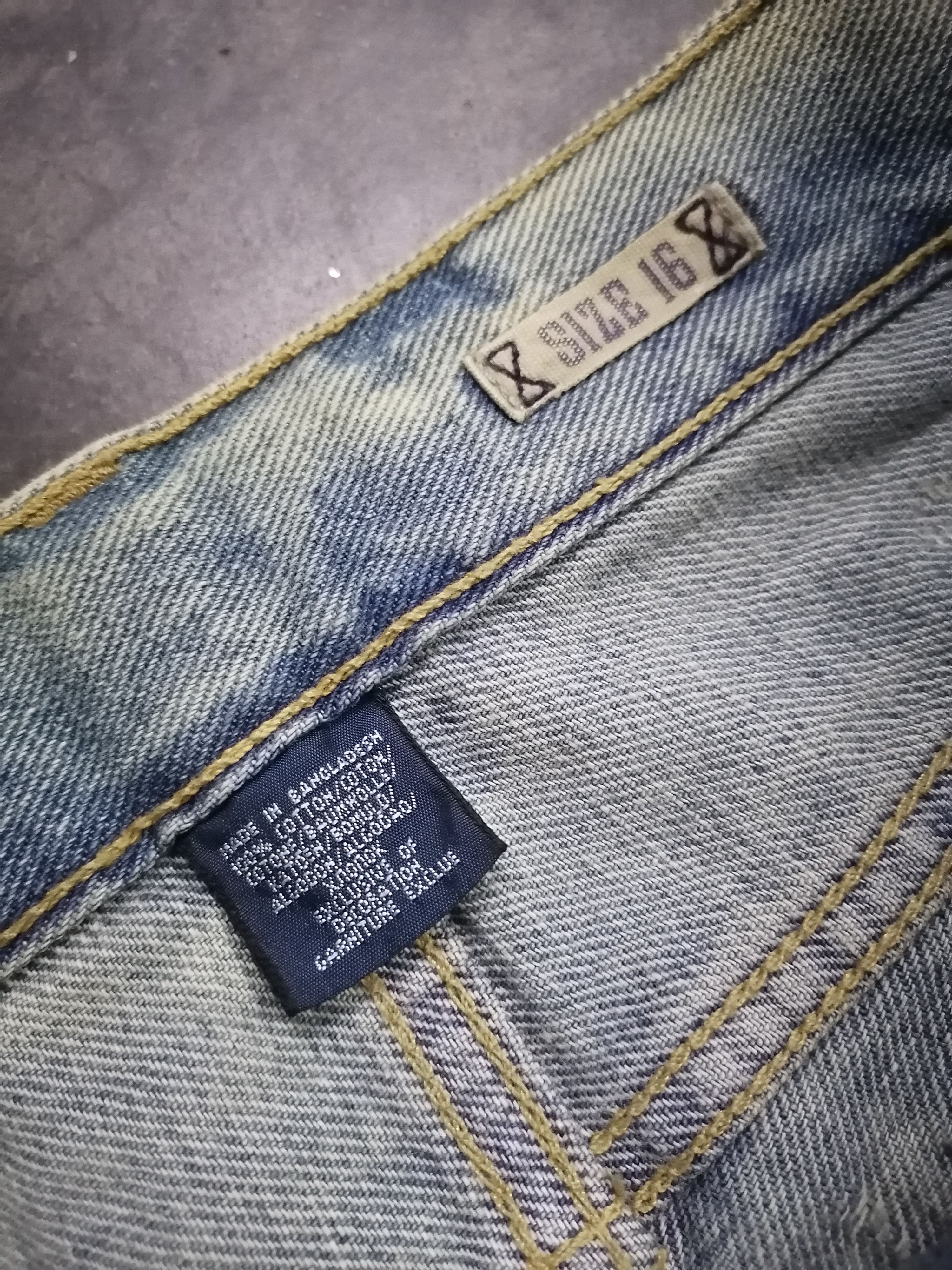 Polo Ralph Lauren × Vintage Vintage Polo Ralph Lauren PRL Distressed Denim Pants Size US 30 / EU 46 - 11 Thumbnail