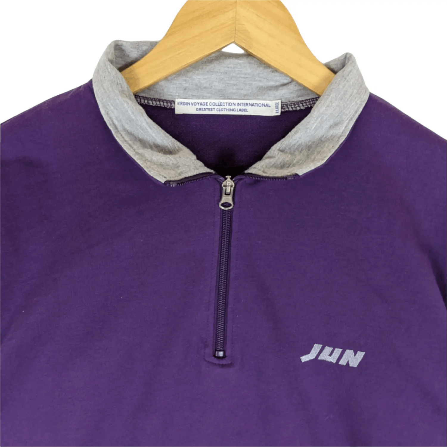 Japanese Brand Vintage Japan JUN Virgin Voyage Collection Jumper Sweatshirt Size US L / EU 52-54 / 3 - 4 Thumbnail