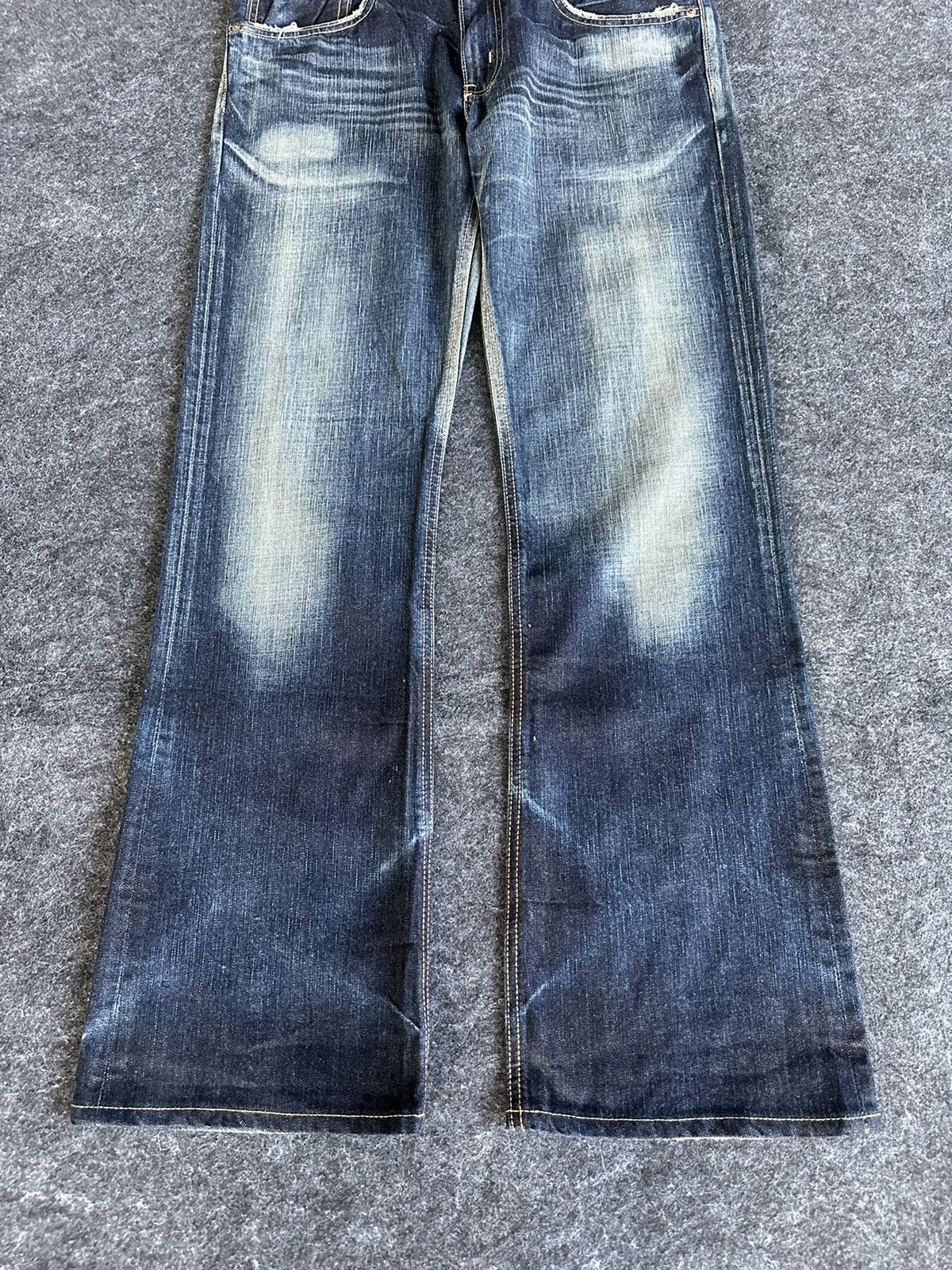 Edwin Edwin Rebel Limited Flare Vintage Denim 32x32 D366 Size US 32 / EU 48 - 2 Thumbnail