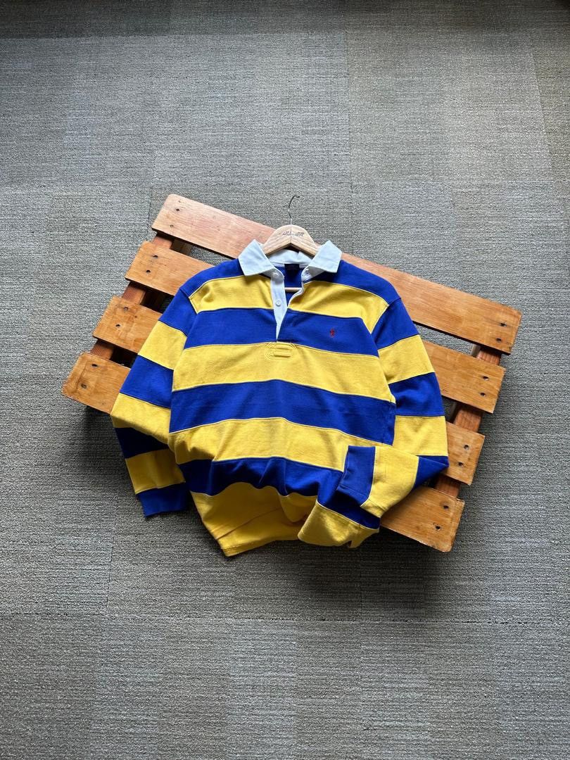 Palace × Vintage Palace Elbow Stripe Rugby | Grailed