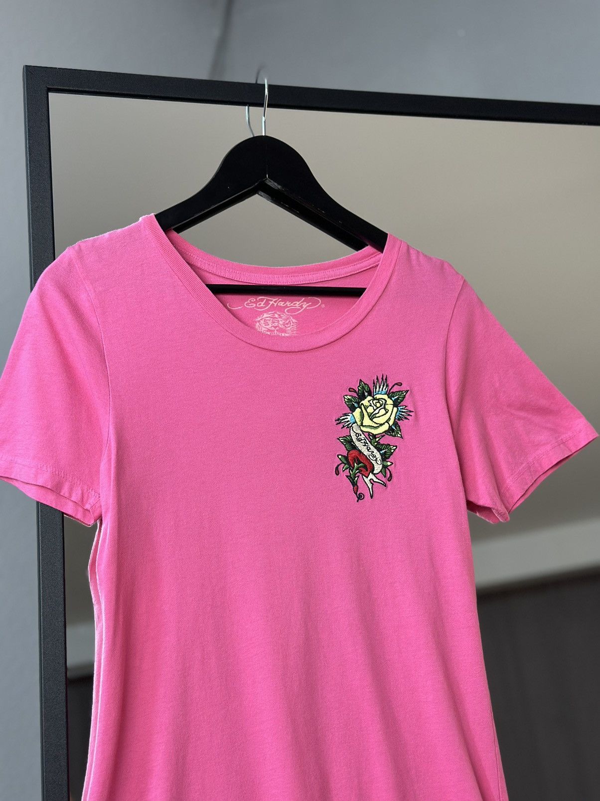 Ed Hardy Vintage EdHardy By Christian Audigier t-shirt Dress Japan Size L / US 10 / IT 46 - 5 Thumbnail