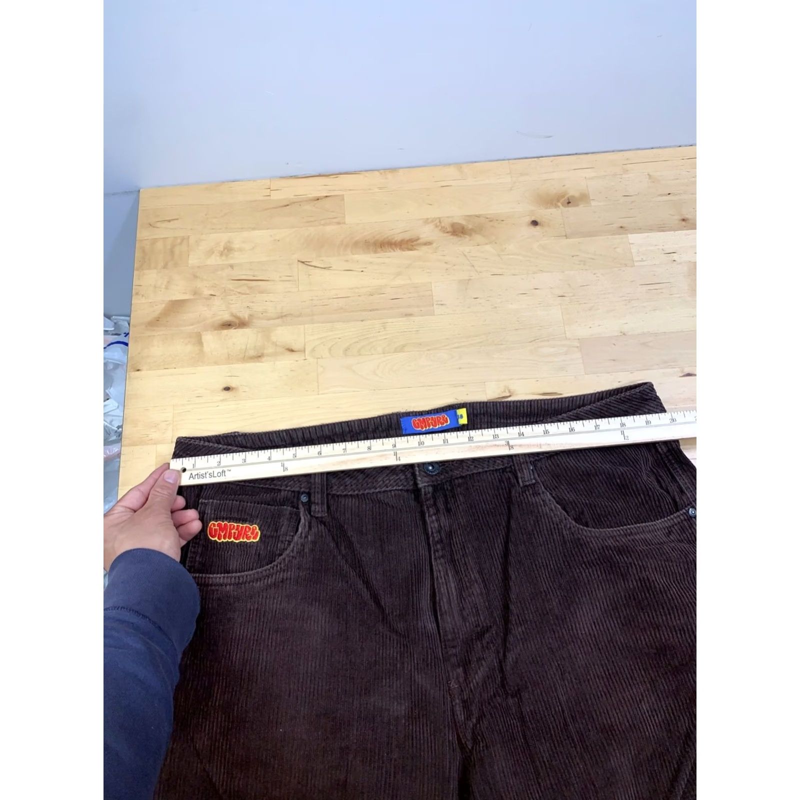 Empyre Empyre Corduroy Pants Men 38 Brown Baggy Skate Punk Faded 13176 Size US 38 / EU 54 - 7 Thumbnail