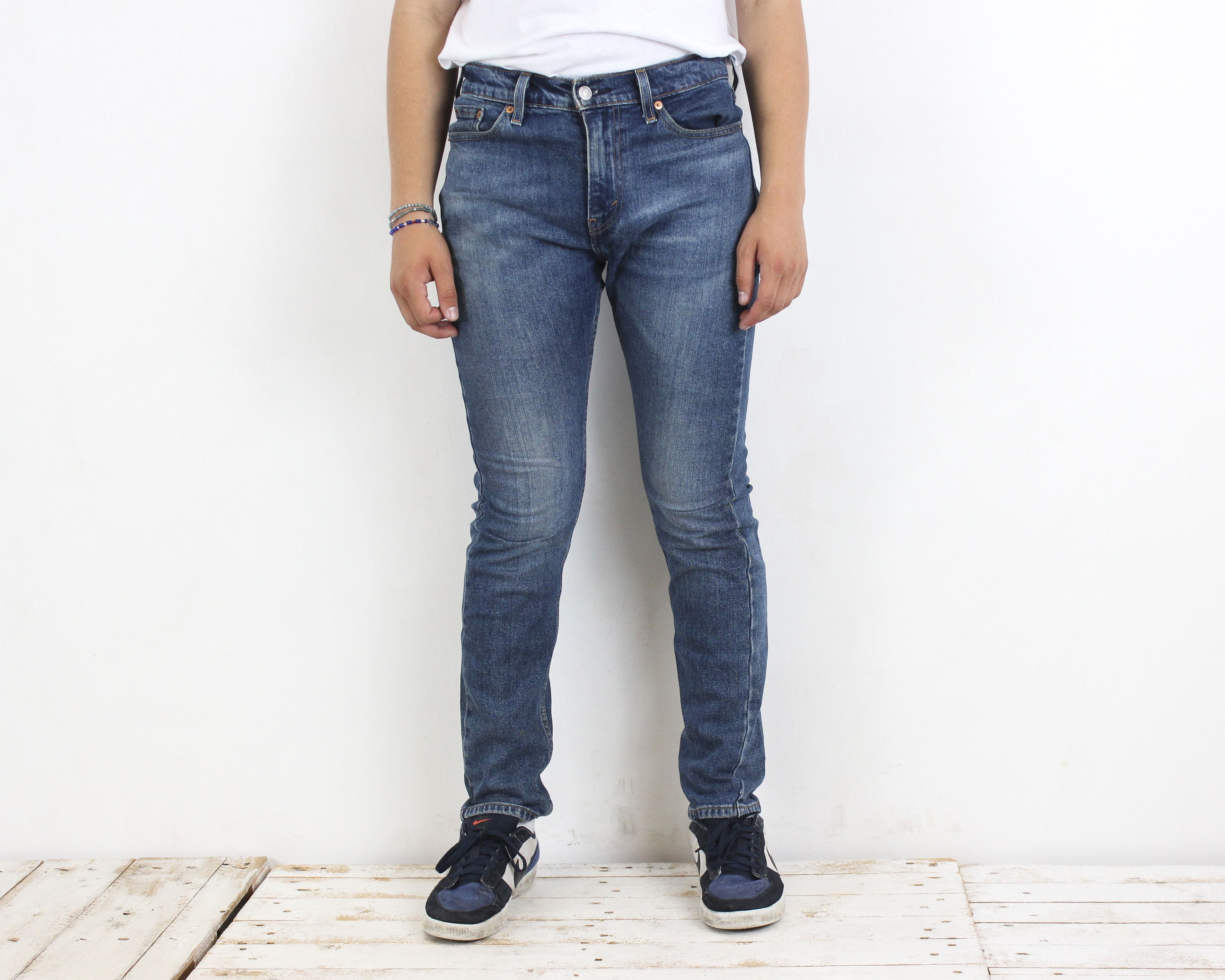 Levi's 510 Mens W30 L32 Slim Fit Skinny Jeans Denim Pants Trousers Size US 30 / EU 46 - 2 Thumbnail