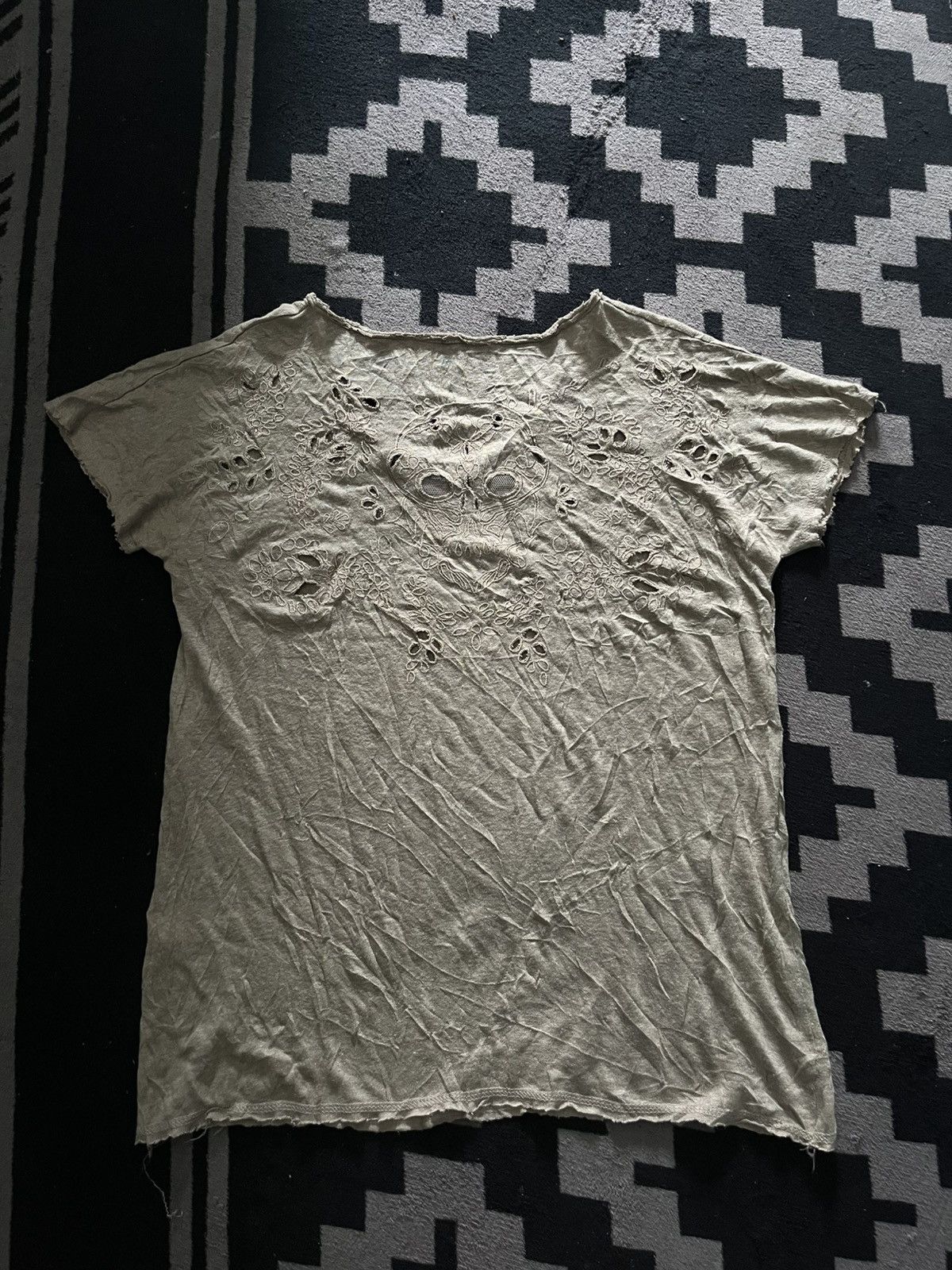 Seditionaries Japanese lyricue distressed skull embroidery lgb style Size US M / EU 48-50 / 2 - 2 Thumbnail