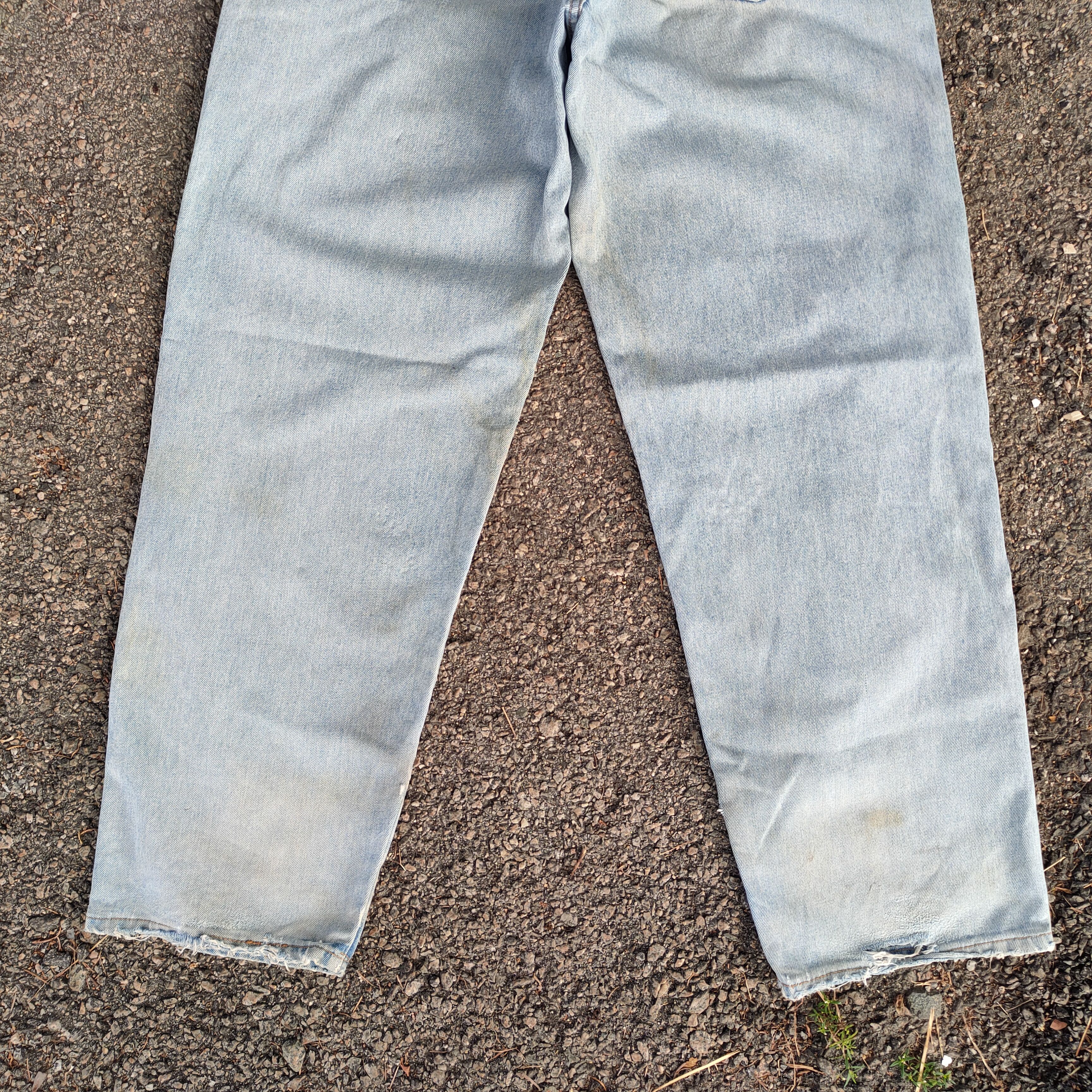 Guess VINTAGE GUESS USA FADED BLUE JEANS DENIM PANTS Size US 36 / EU 52 - 13 Thumbnail
