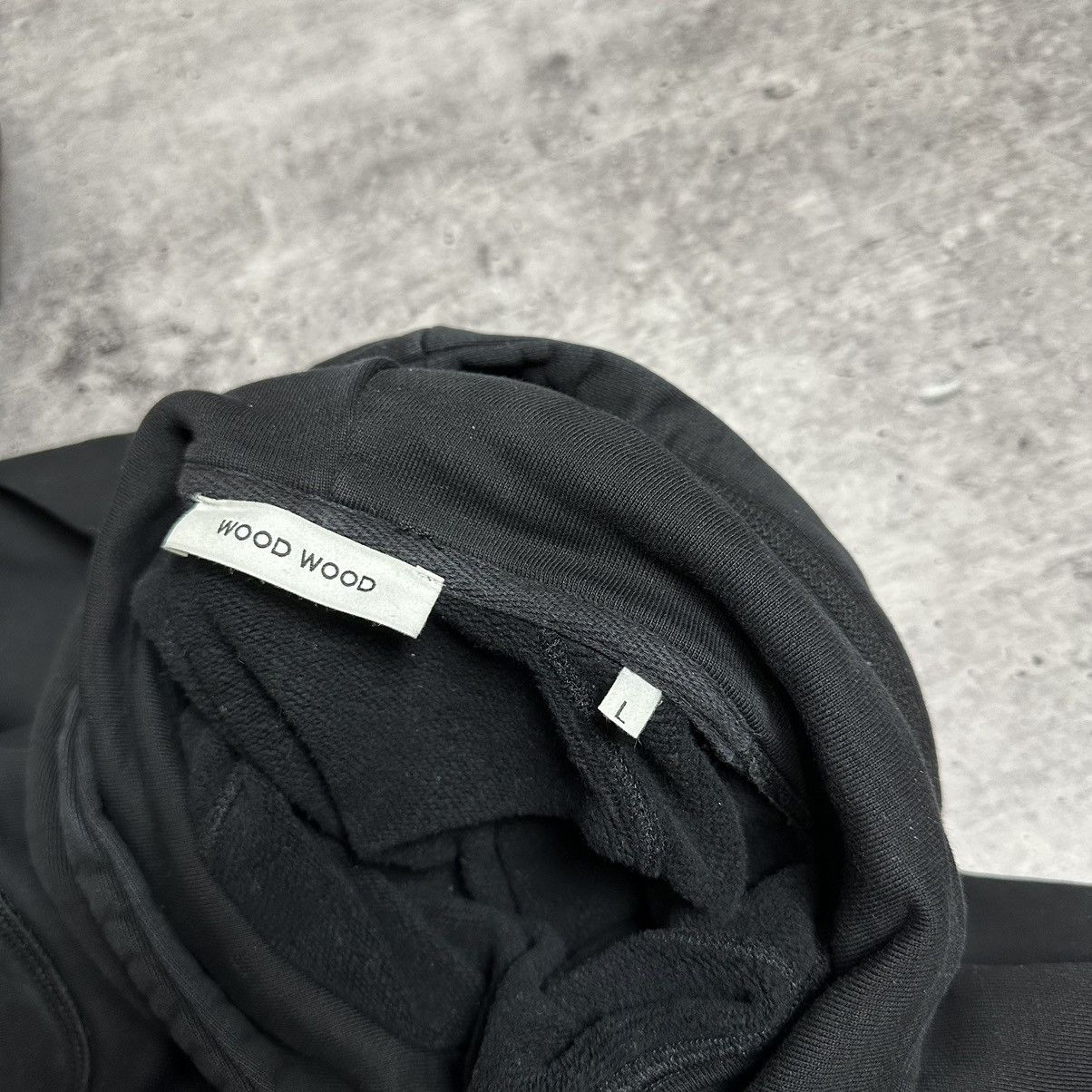 Other Wood Wood Jules Sweatshirt Hoodie Black Big Logo Size US L / EU 52-54 / 3 - 18 Thumbnail