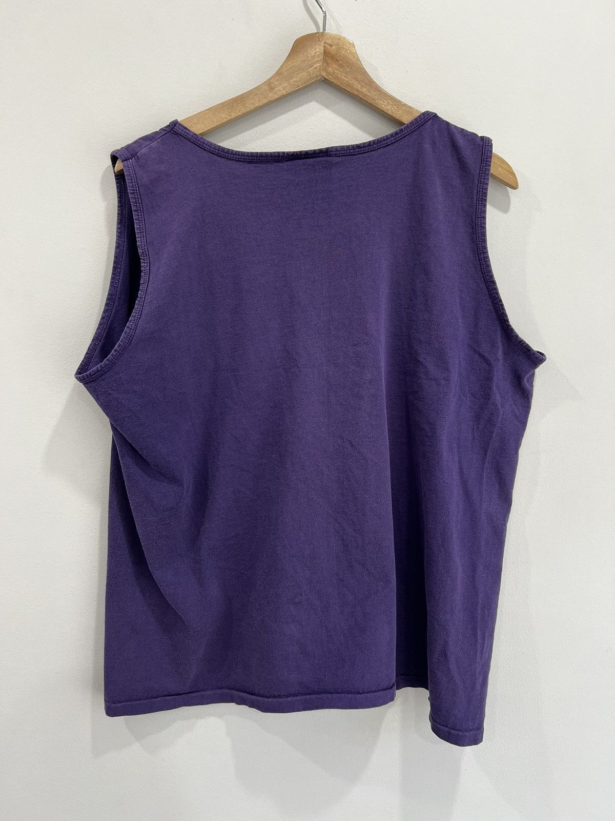 Vintage Paris University Tank Top Shirt sleeveless Size US M / EU 48-50 / 2 - 2 Thumbnail