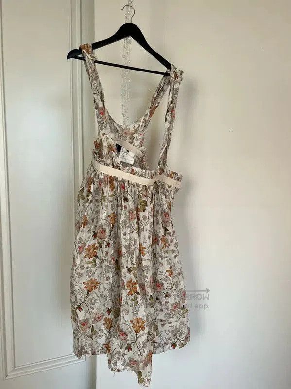 Comme des Garcons COMME des GARÇONS Floral Print Cotton Skirt . Size 23" - 2 Thumbnail