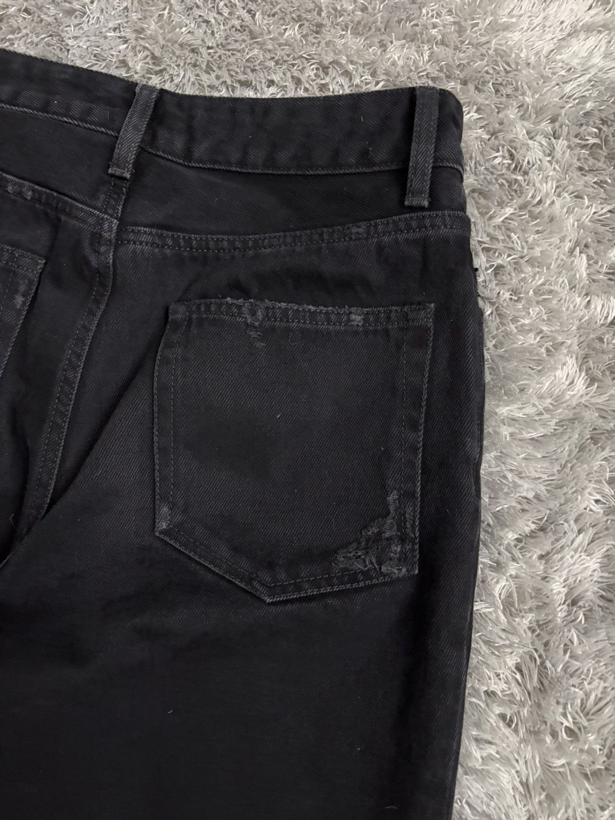 Ann Demeulemeester ANN DEMEULEMEESTER DISTRESSED FLARES Size US 28 / EU 44 - 6 Thumbnail