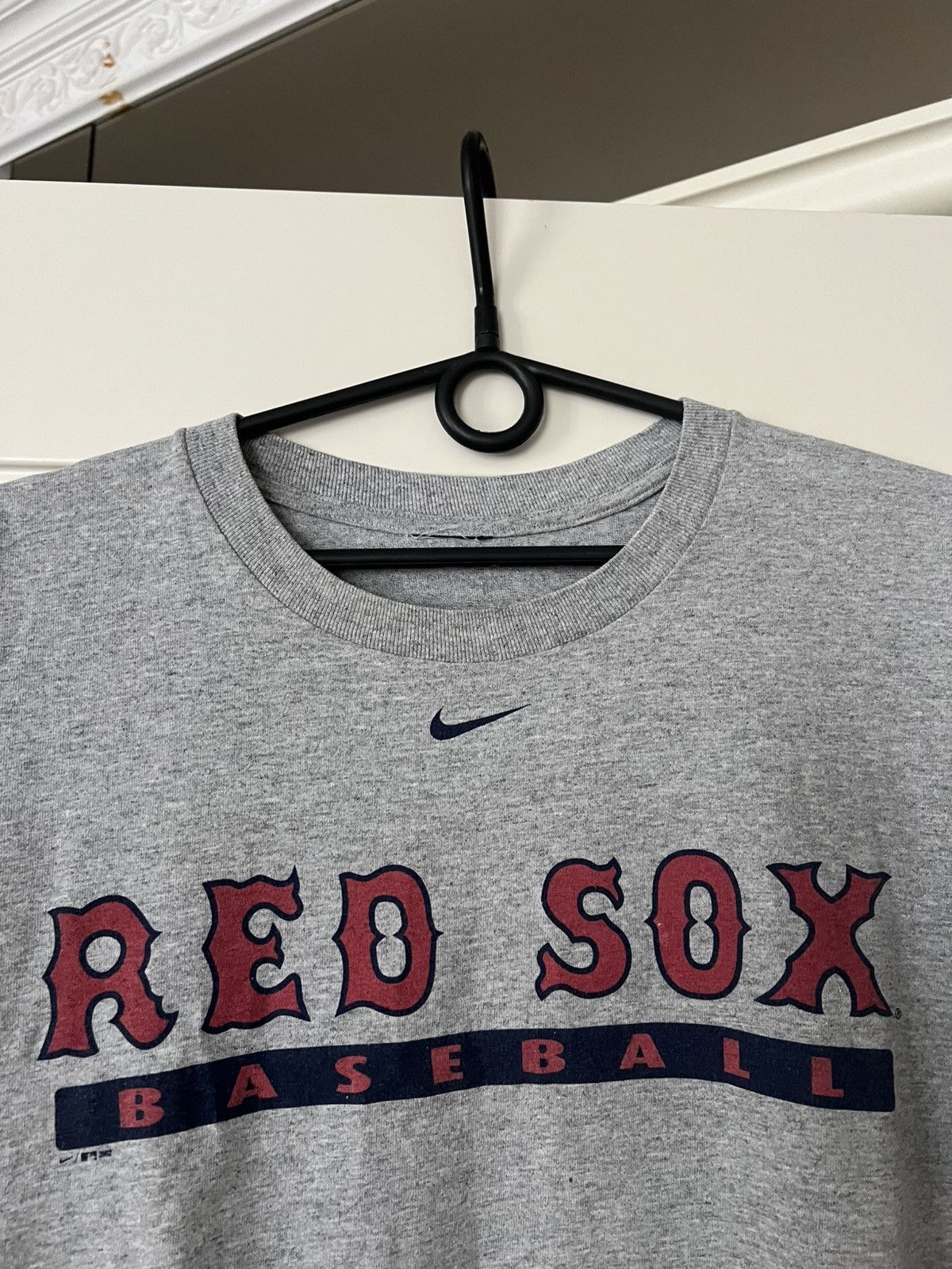 Nike Vintage Nike Red Sox Baseball Tee 2002 Size US L / EU 52-54 / 3 - 7 Thumbnail
